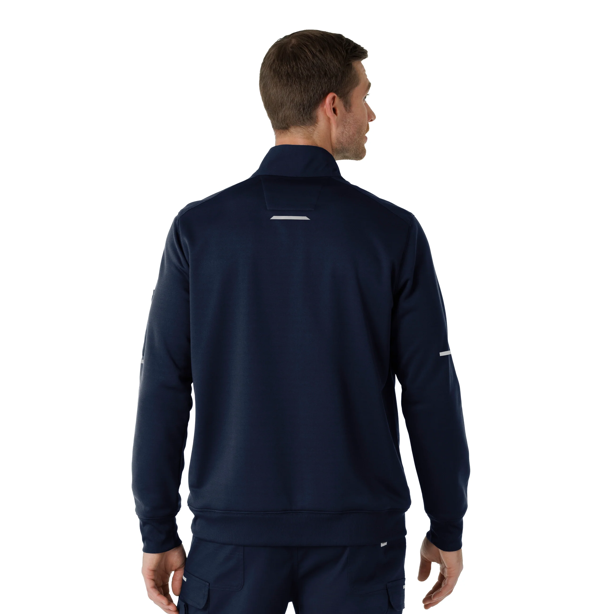 Carhartt Rugged Flex RSCU Men's Half Zip - Dark Navy - Image 2