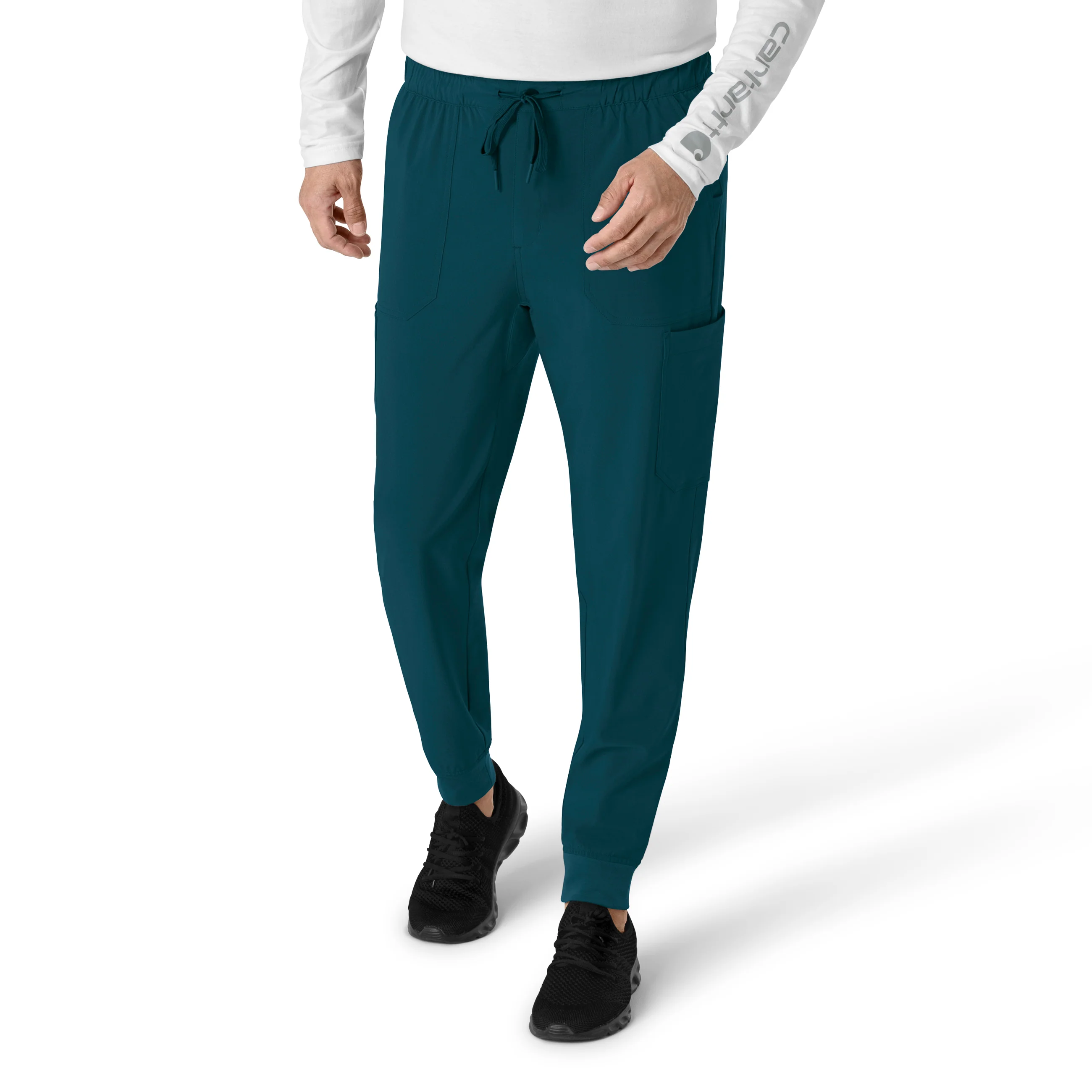 Carhartt Force Cross-Flex Men's Jogger Scrub Pant - Black - Image 10