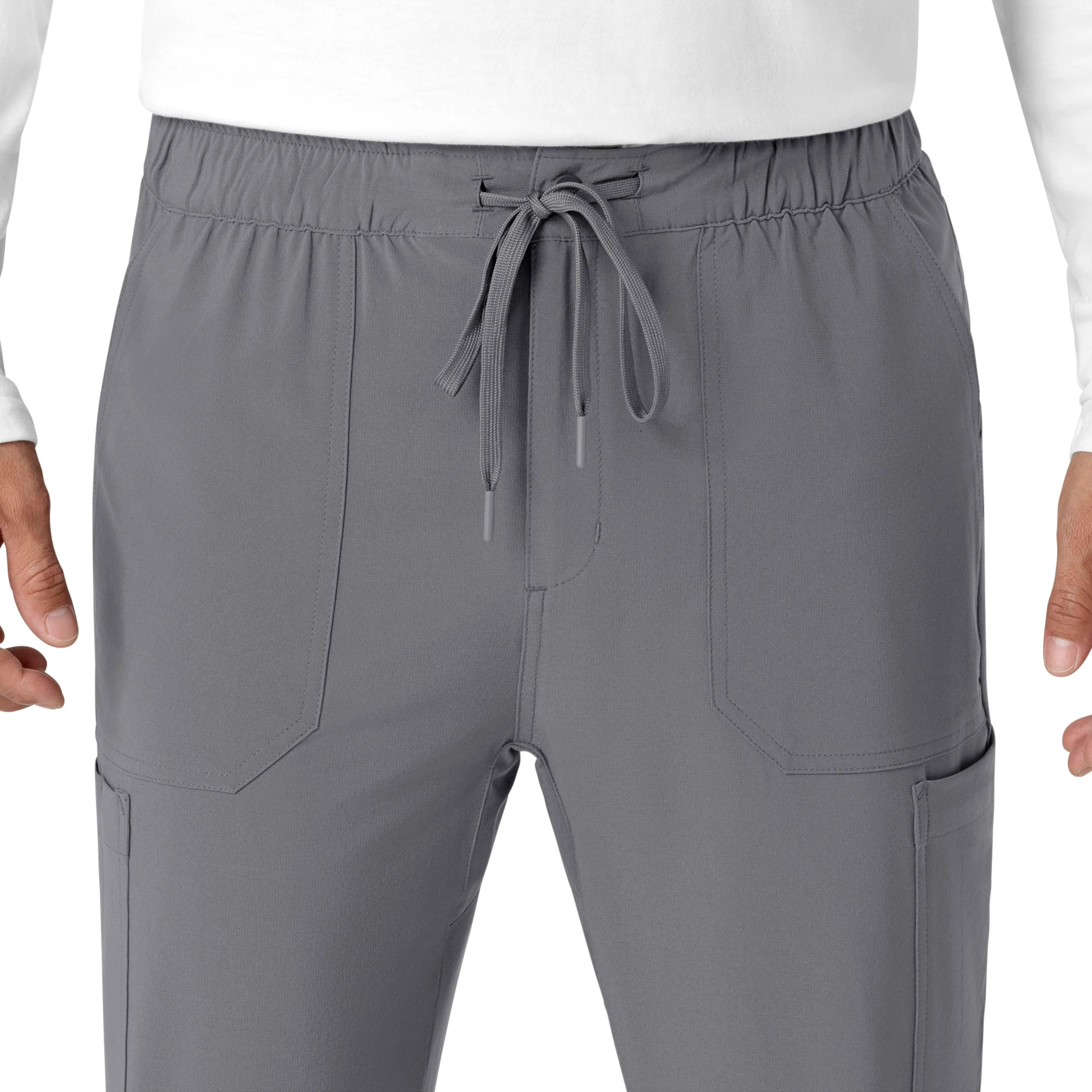Carhartt Force Cross-Flex Men's Jogger Scrub Pant - Pewter - Image 5