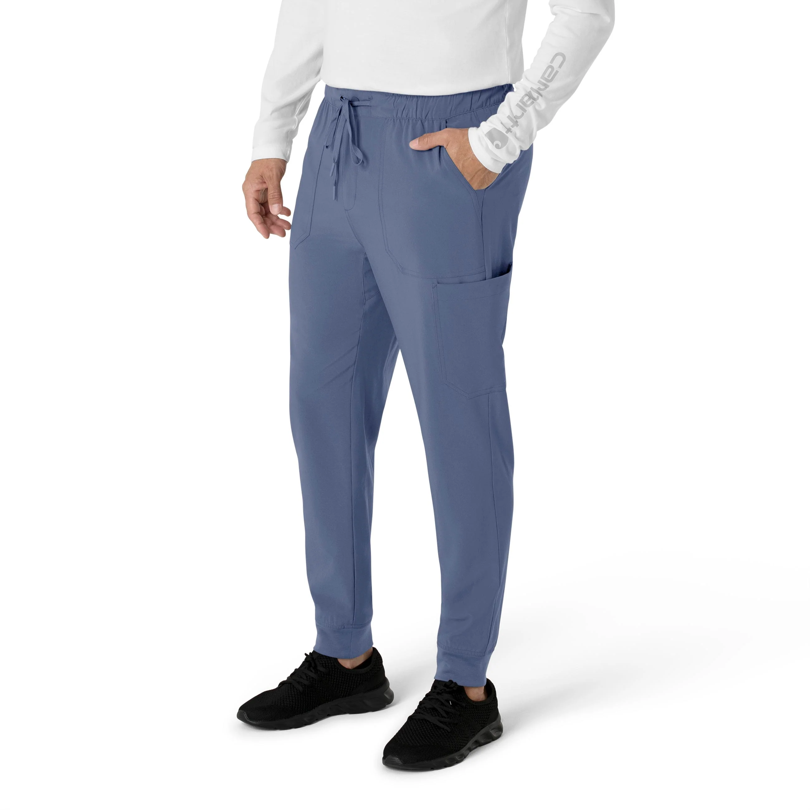 Carhartt Force Cross-Flex Men's Jogger Scrub Pant - Riverside - Image 4