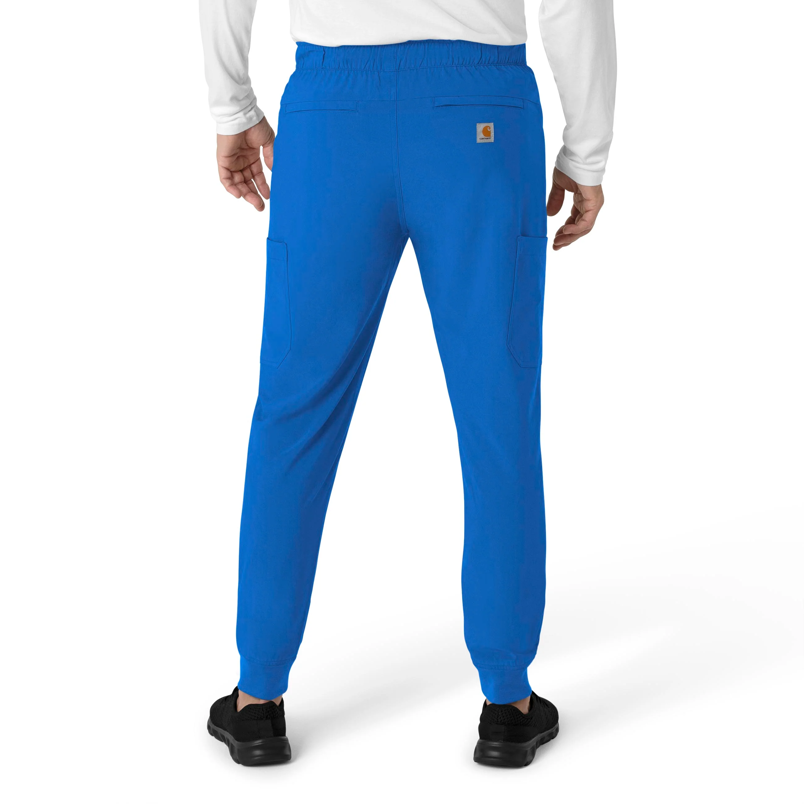 Carhartt Force Cross-Flex Men's Jogger Scrub Pant - Royal - Image 2