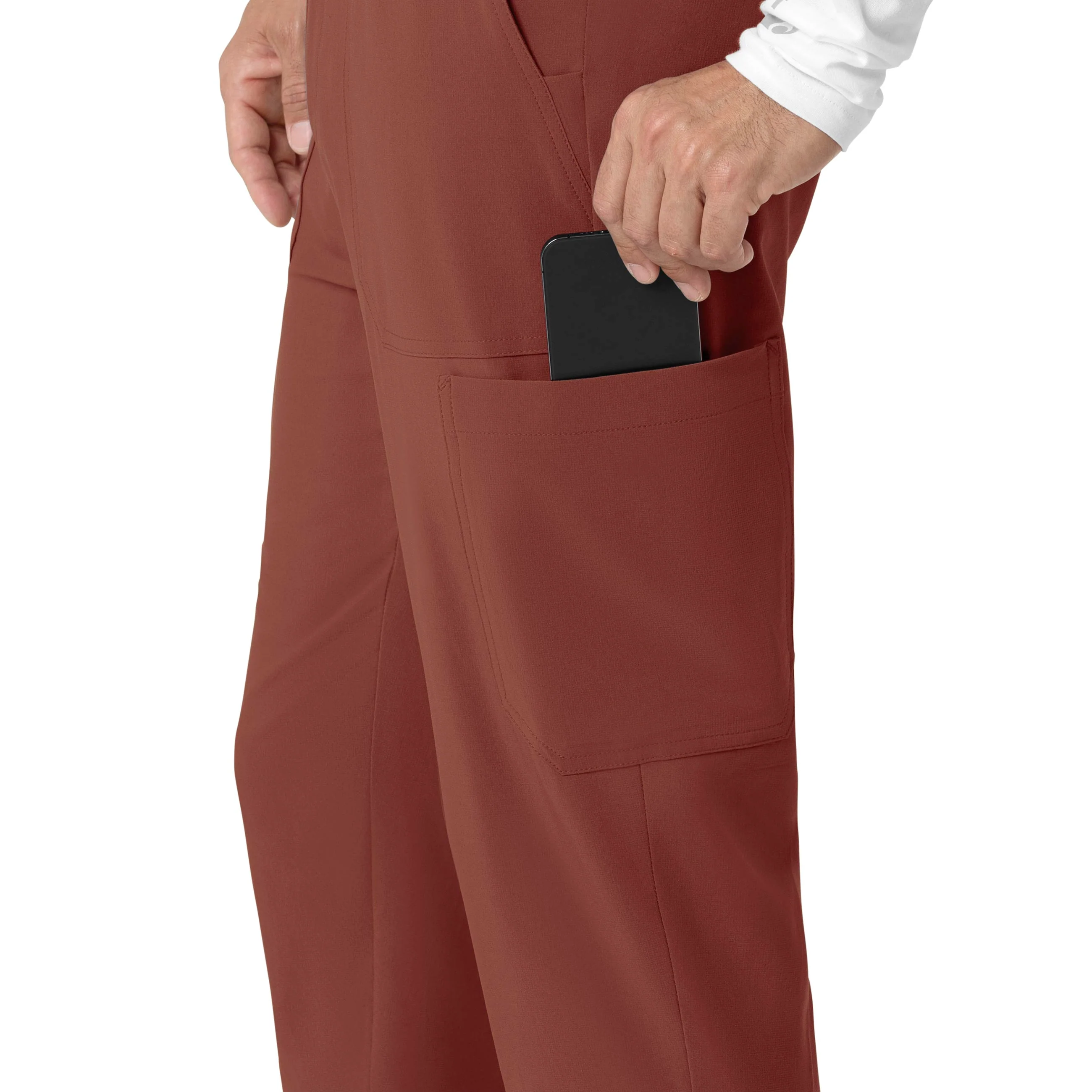 Carhartt Force Cross-Flex Men's Jogger Scrub Pant - Sable - Image 8