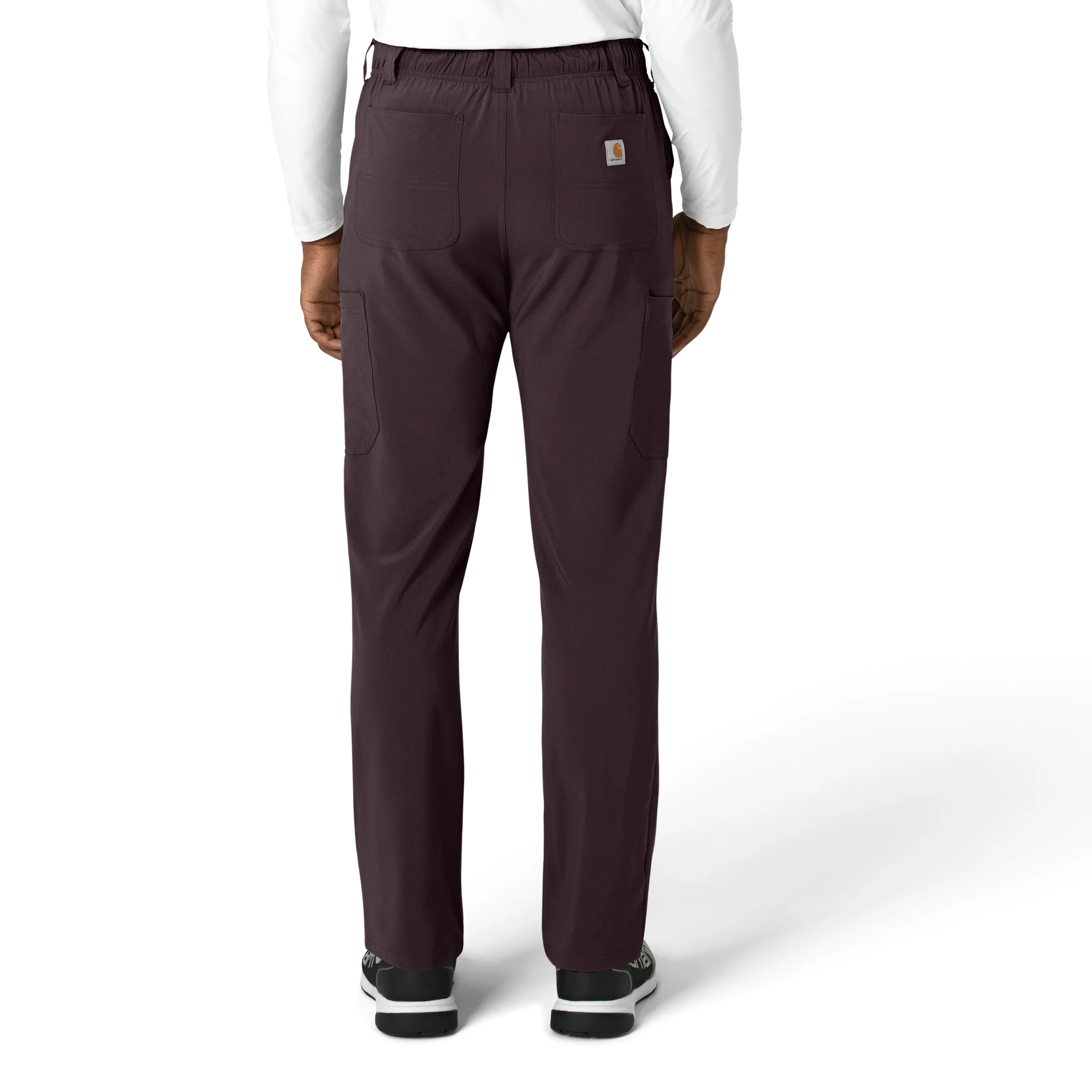 Carhartt Force Cross-Flex Men's Straight Leg Scrub Pant - Dark Sepia - Image 2