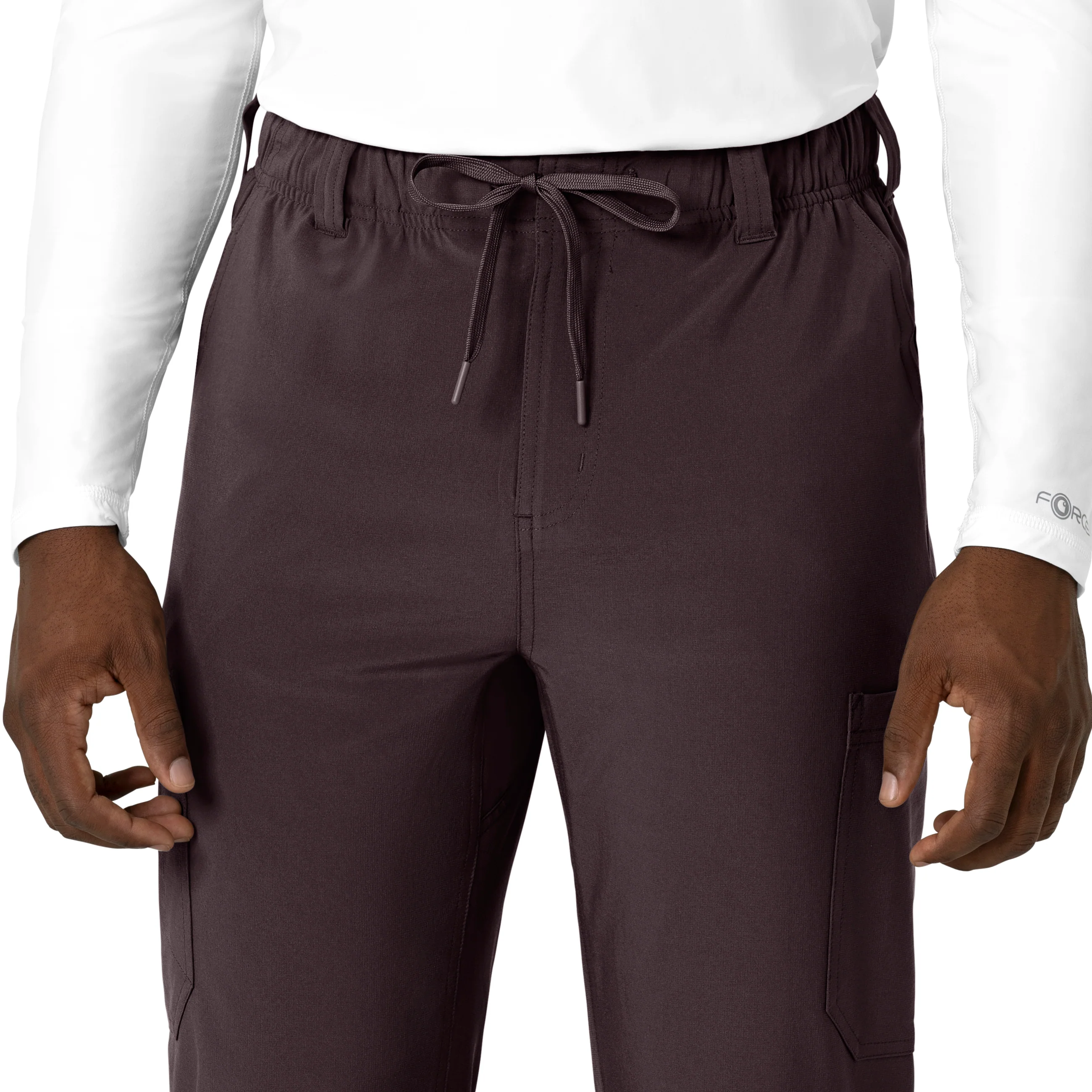 Carhartt Force Cross-Flex Men's Straight Leg Scrub Pant - Dark Sepia - Image 9
