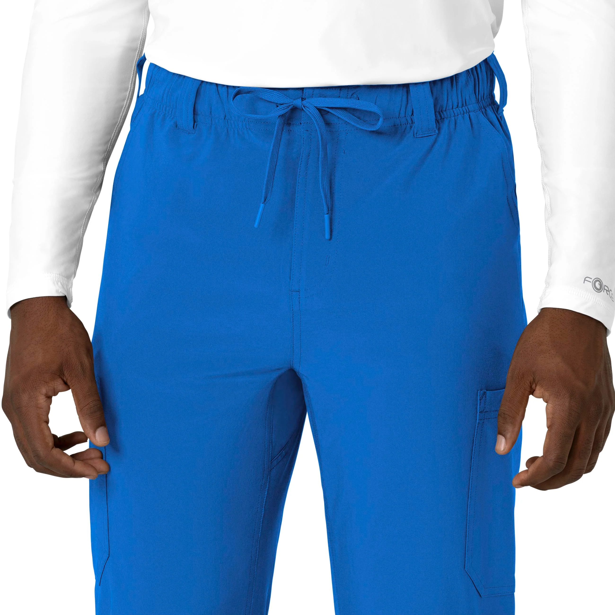 Carhartt Force Cross-Flex Men's Straight Leg Scrub Pant - Royal - Image 9