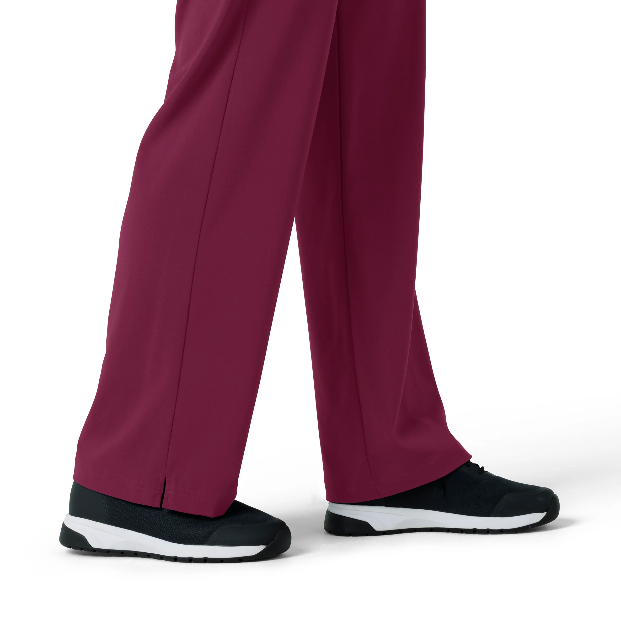 Carhartt Force Cross-Flex Women's Boot Cut Scrub Pant - Wine - Image 9