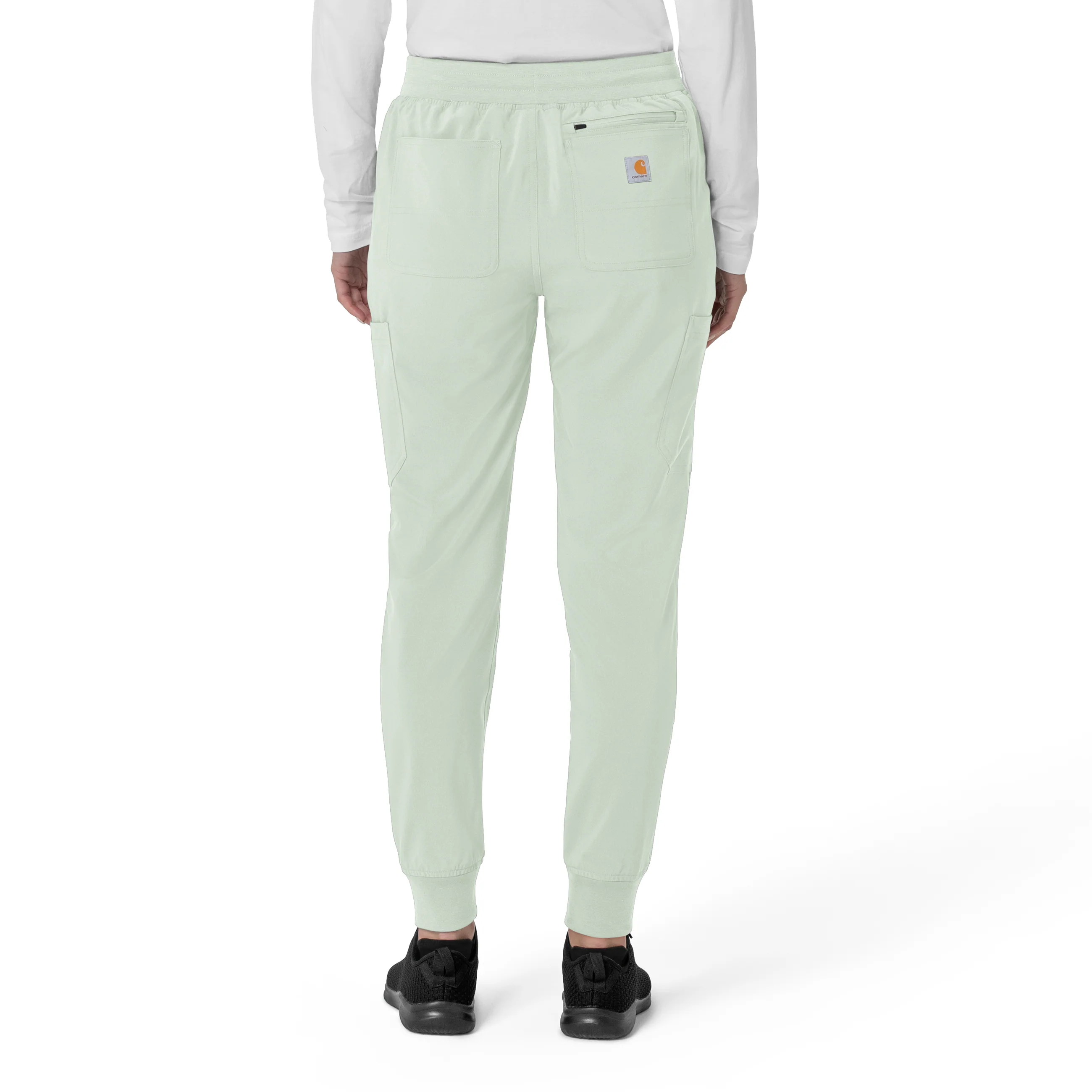 Carhartt Force Cross-Flex Women's Cargo Jogger Scrub Pant - Big Sky - Image 2