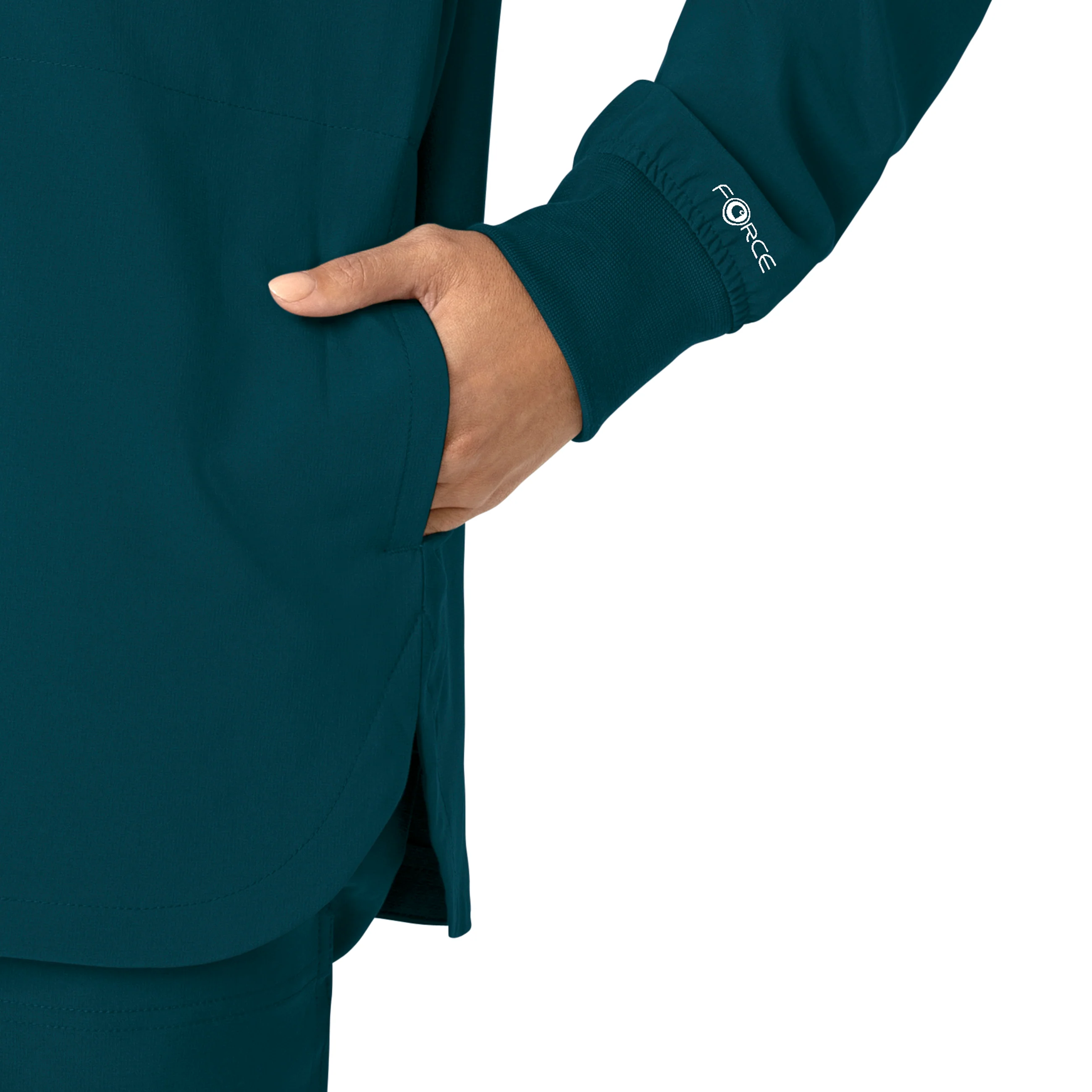 Carhartt Force Cross-Flex Women's Shirt Jacket - Caribbean - Image 7
