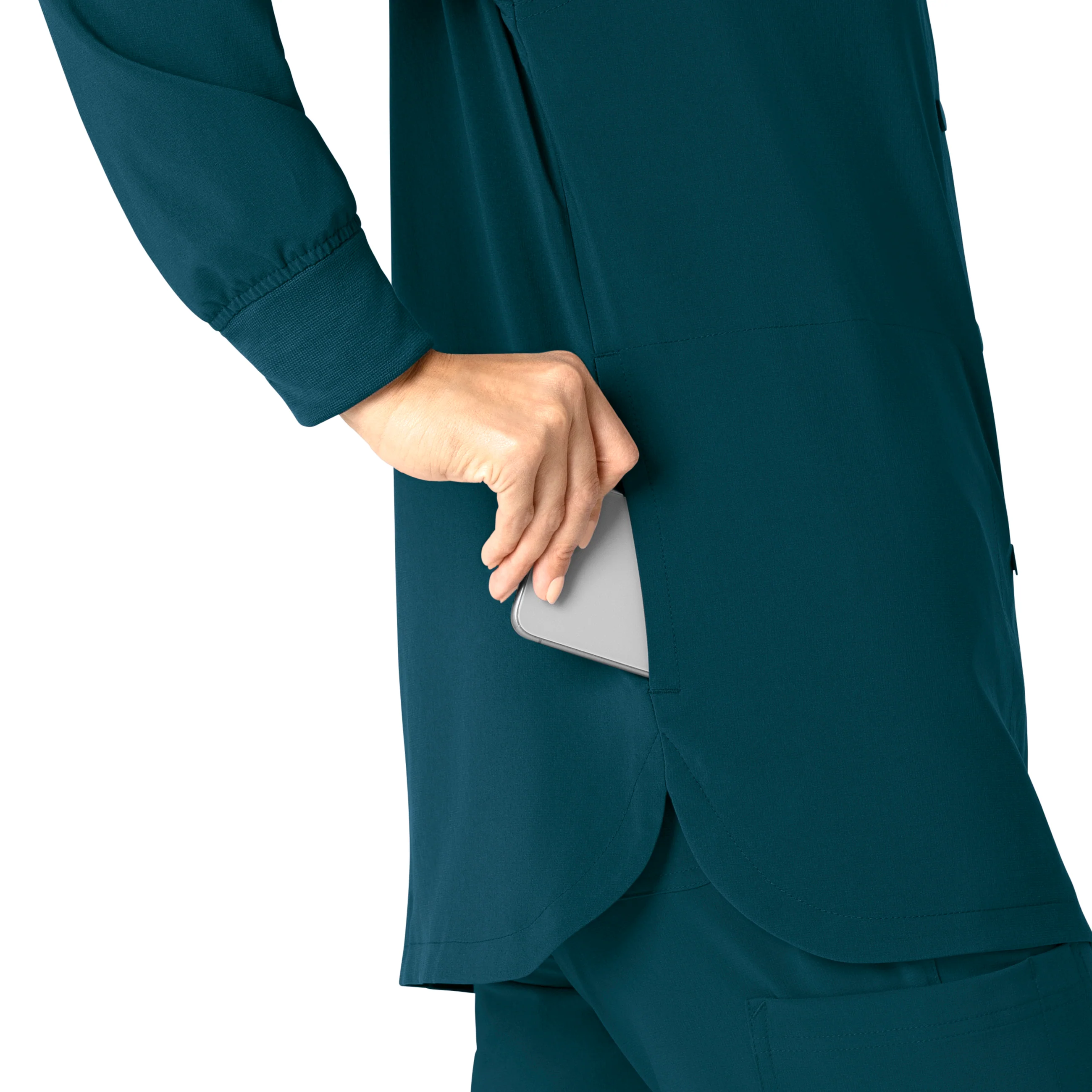 Carhartt Force Cross-Flex Women's Shirt Jacket - Caribbean - Image 9