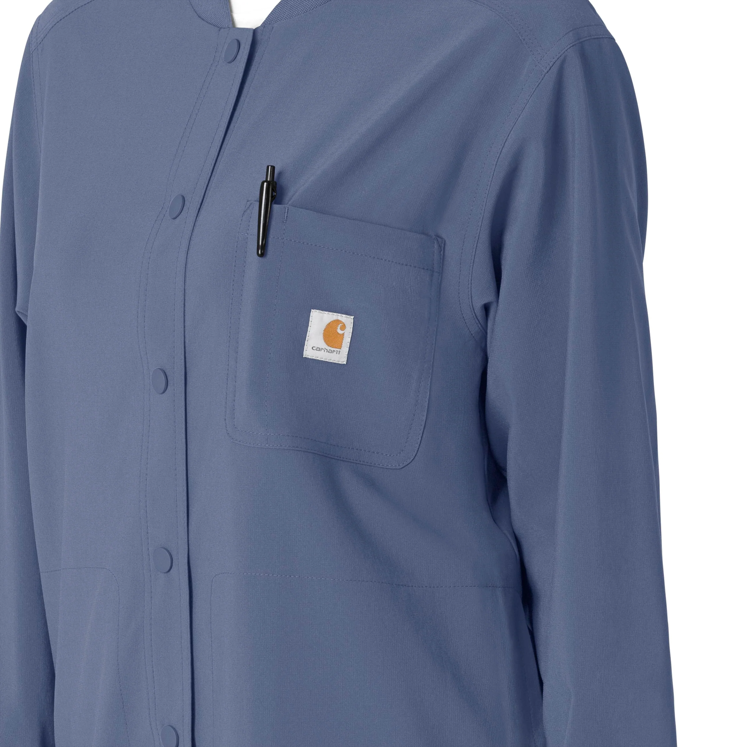 Carhartt Force Cross-Flex Women's Shirt Jacket - Riverside - Image 6