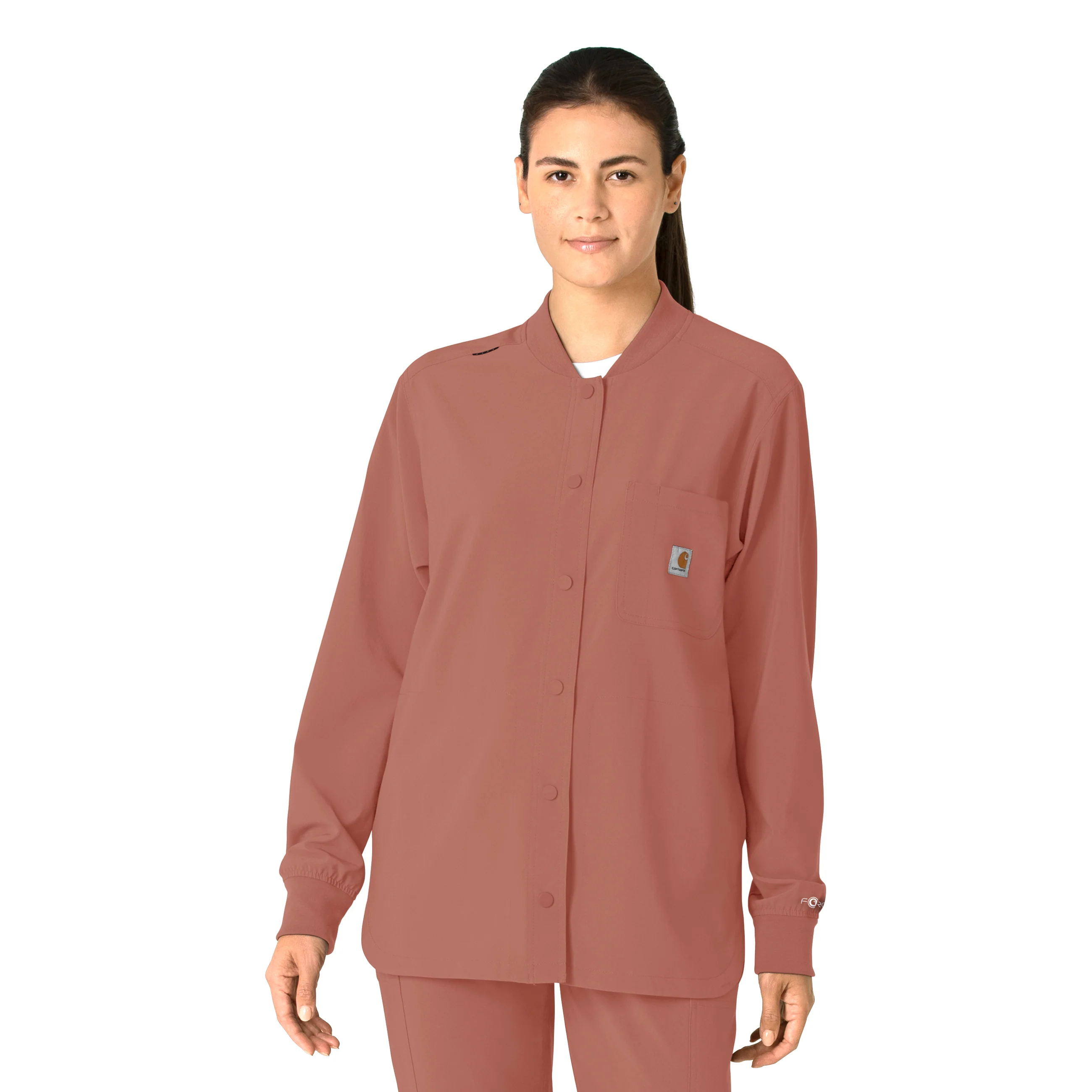 Carhartt Force Cross-Flex Women's Shirt Jacket - Wildrose
