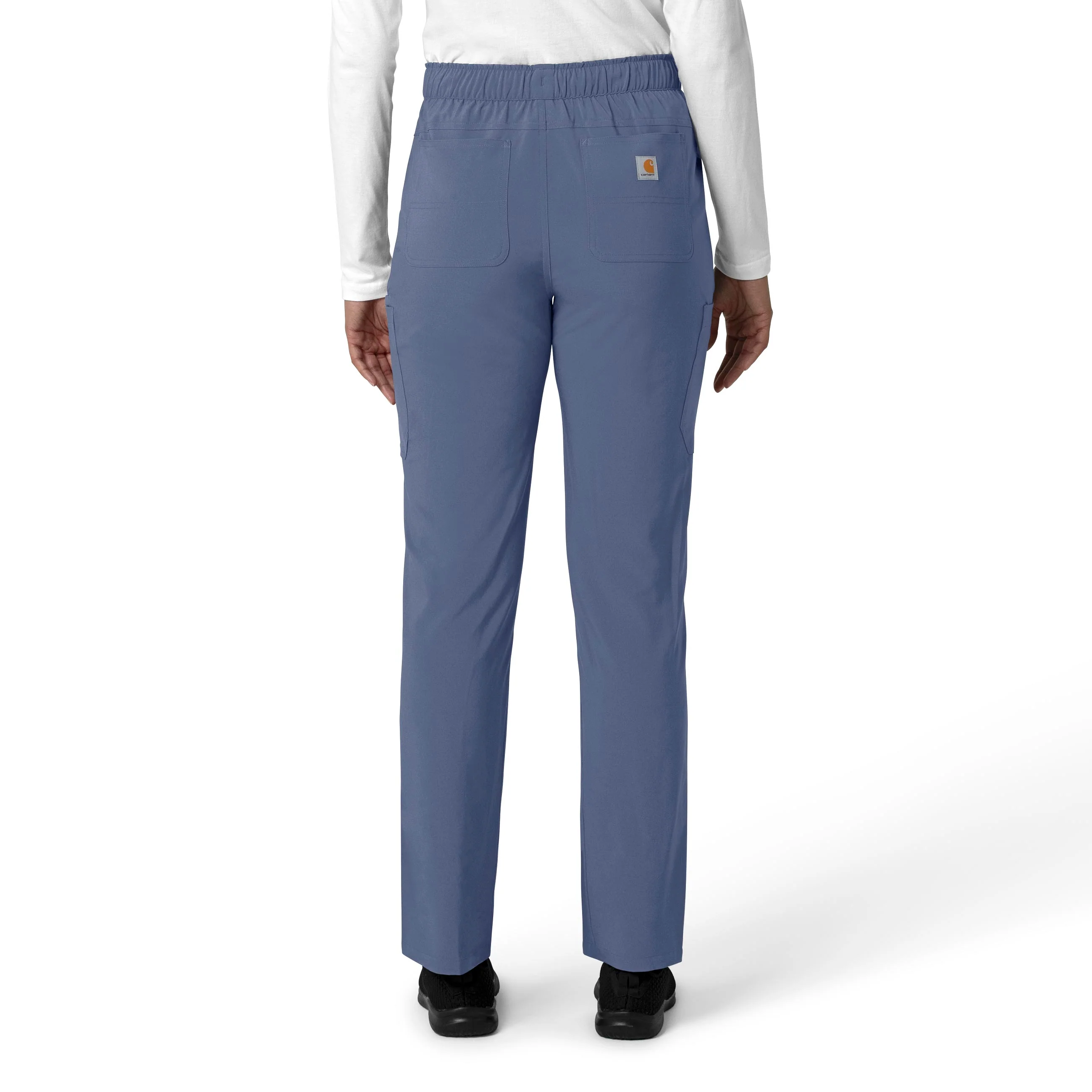 Carhartt Force Cross-Flex Women's Straight Leg Cargo Scrub Pant - Riverside - Image 2