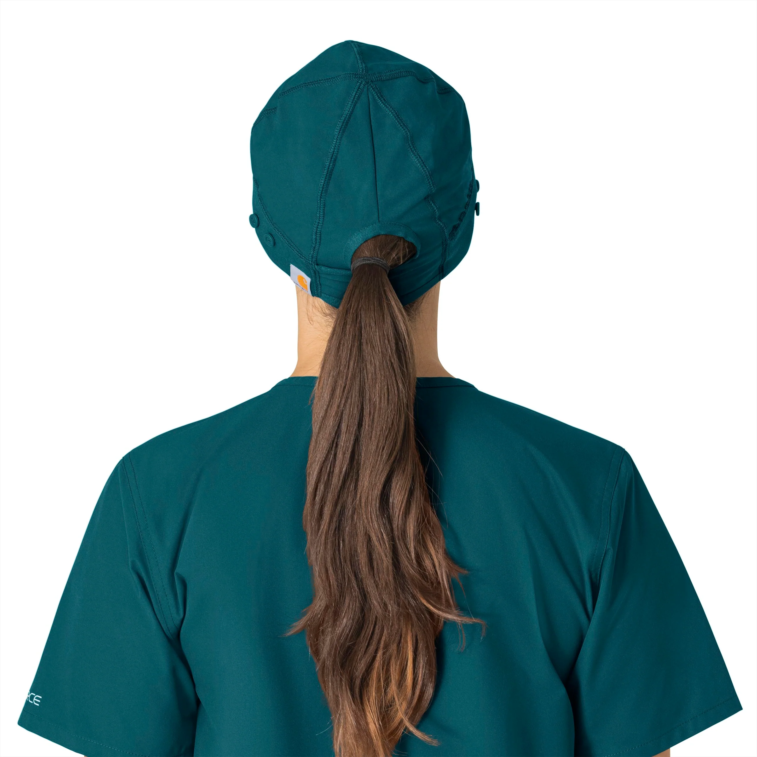 Carhartt Force Essentials Unisex Beanie Scrub Cap - Caribbean Blue - Image 2