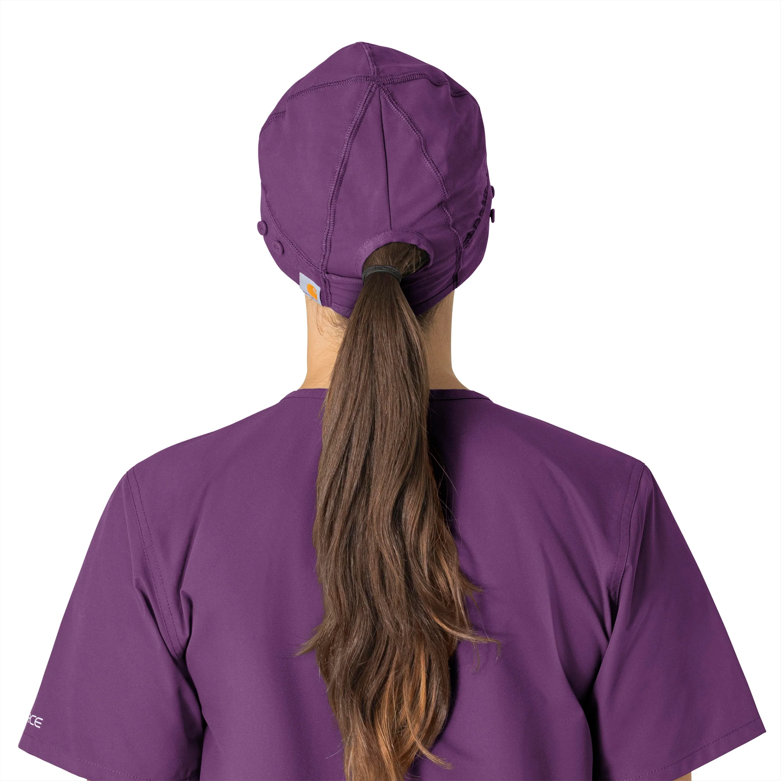 Carhartt Force Essentials Unisex Beanie Scrub Cap - Eggplant - Image 2