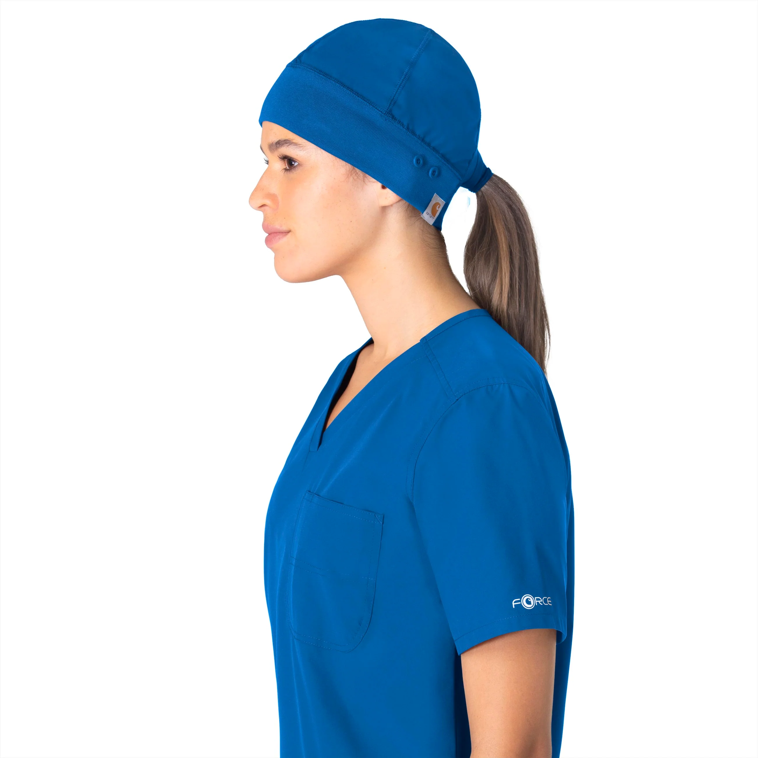 Carhartt Force Essentials Unisex Beanie Scrub Cap - Royal