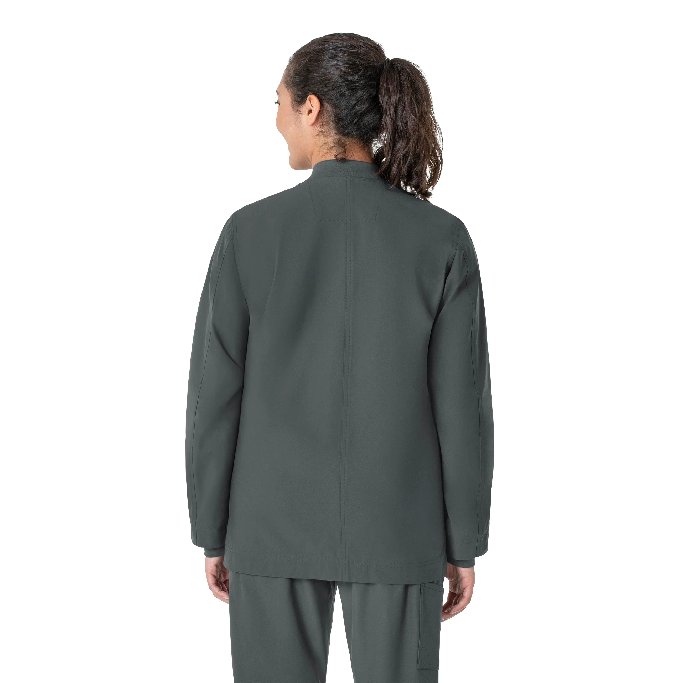Carhartt Force Essentials Unisex Chore Coat - Pewter - Image 3