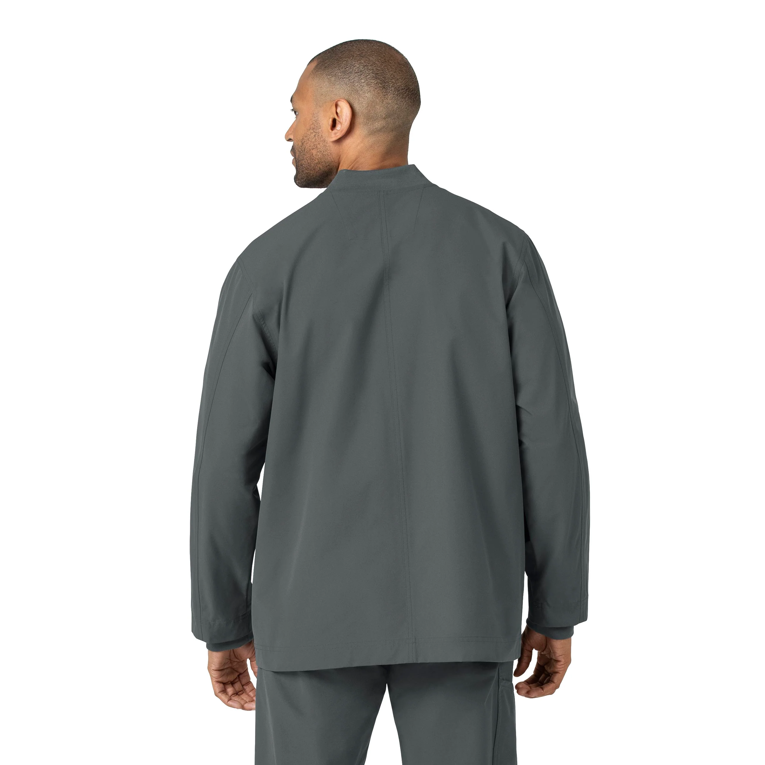 Carhartt Force Essentials Unisex Chore Coat - Pewter - Image 4