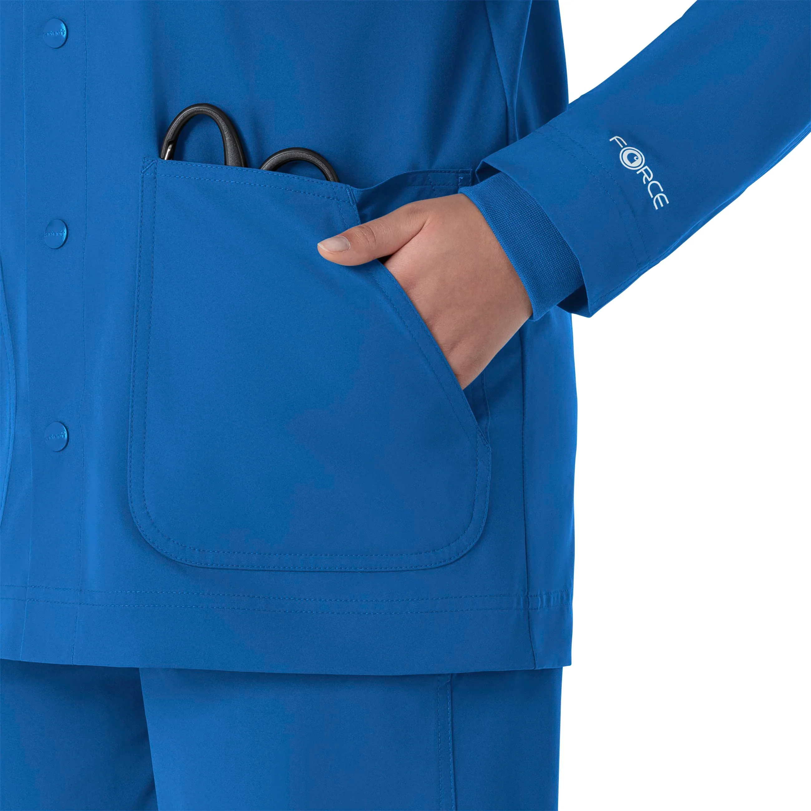 Carhartt Force Essentials Unisex Chore Coat - Royal - Image 9