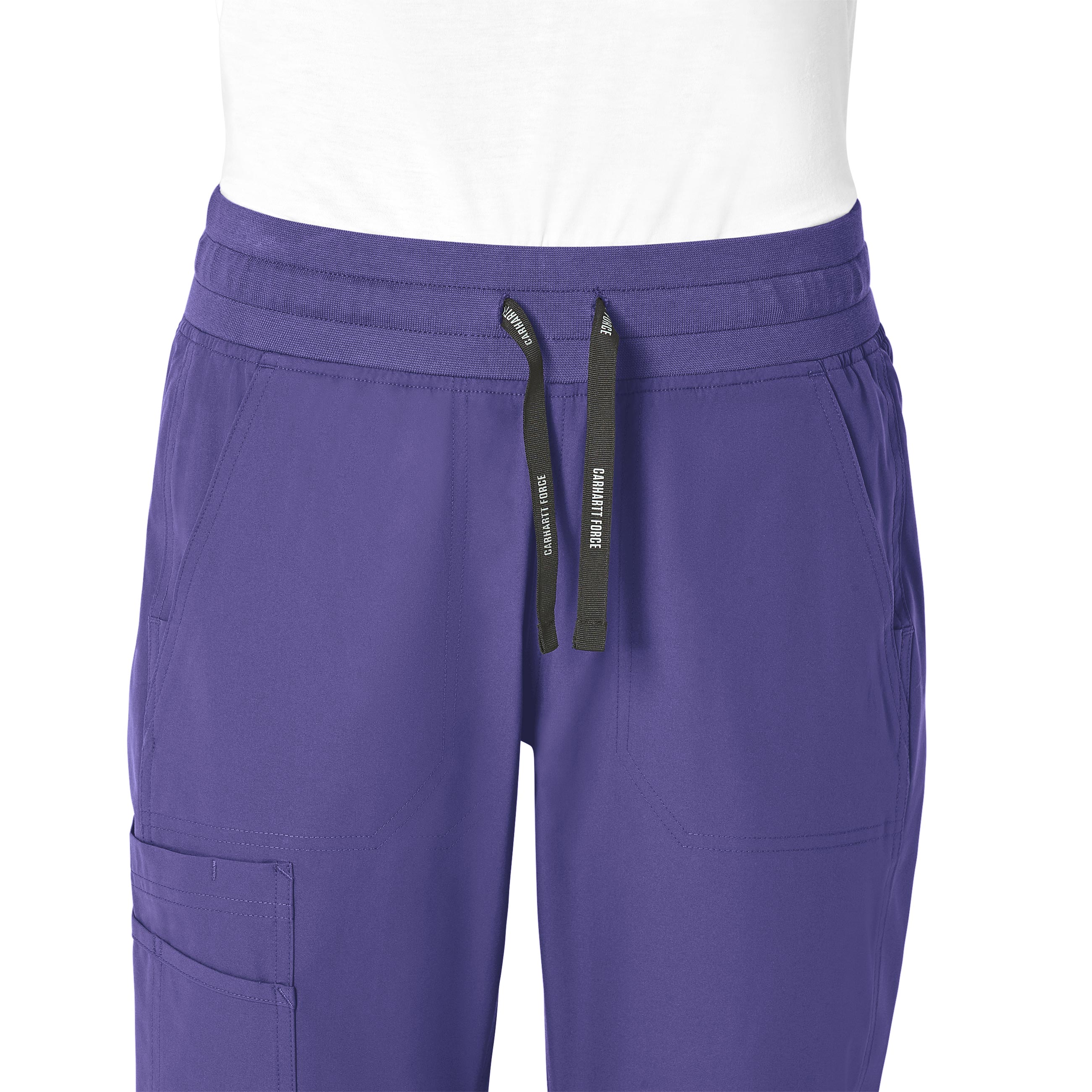 Carhartt Force Essentials Women's Jogger Scrub Pant - Grape - Image 5