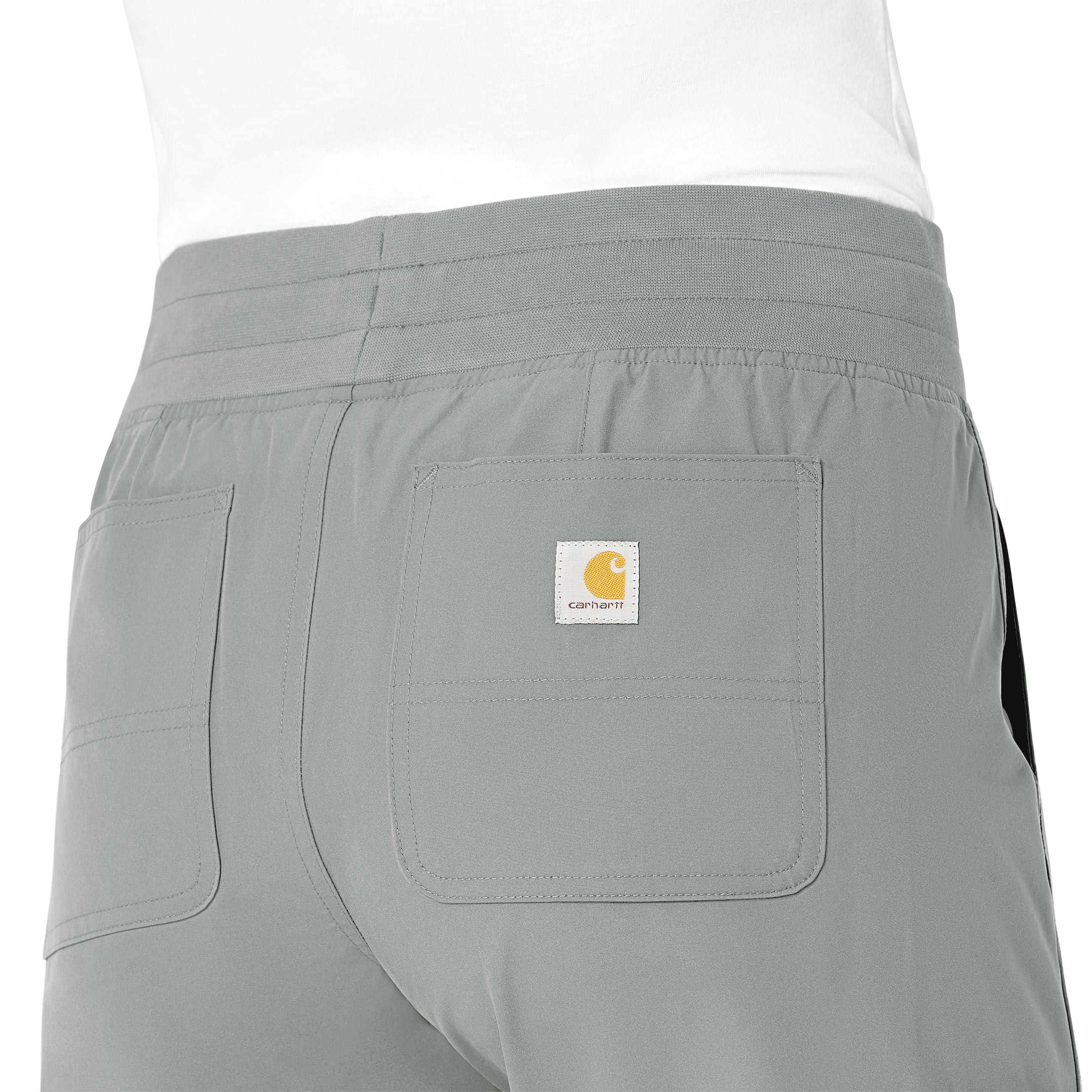 Carhartt Force Essentials Women's Jogger Scrub Pant - Grey - Image 6