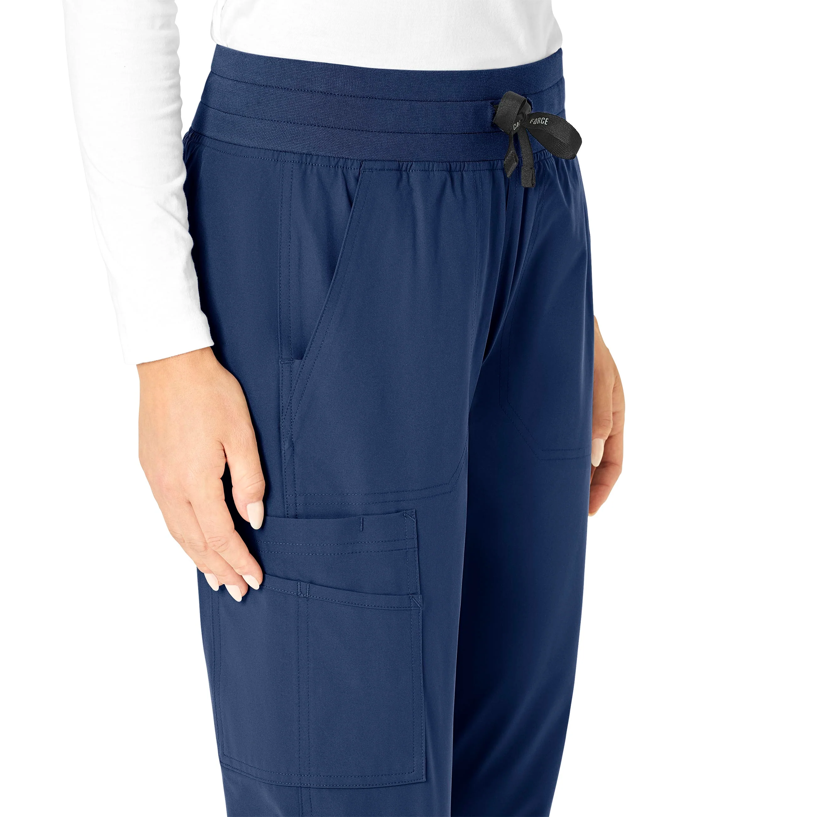 Carhartt Force Essentials Women's Jogger Scrub Pant - Navy - Image 8