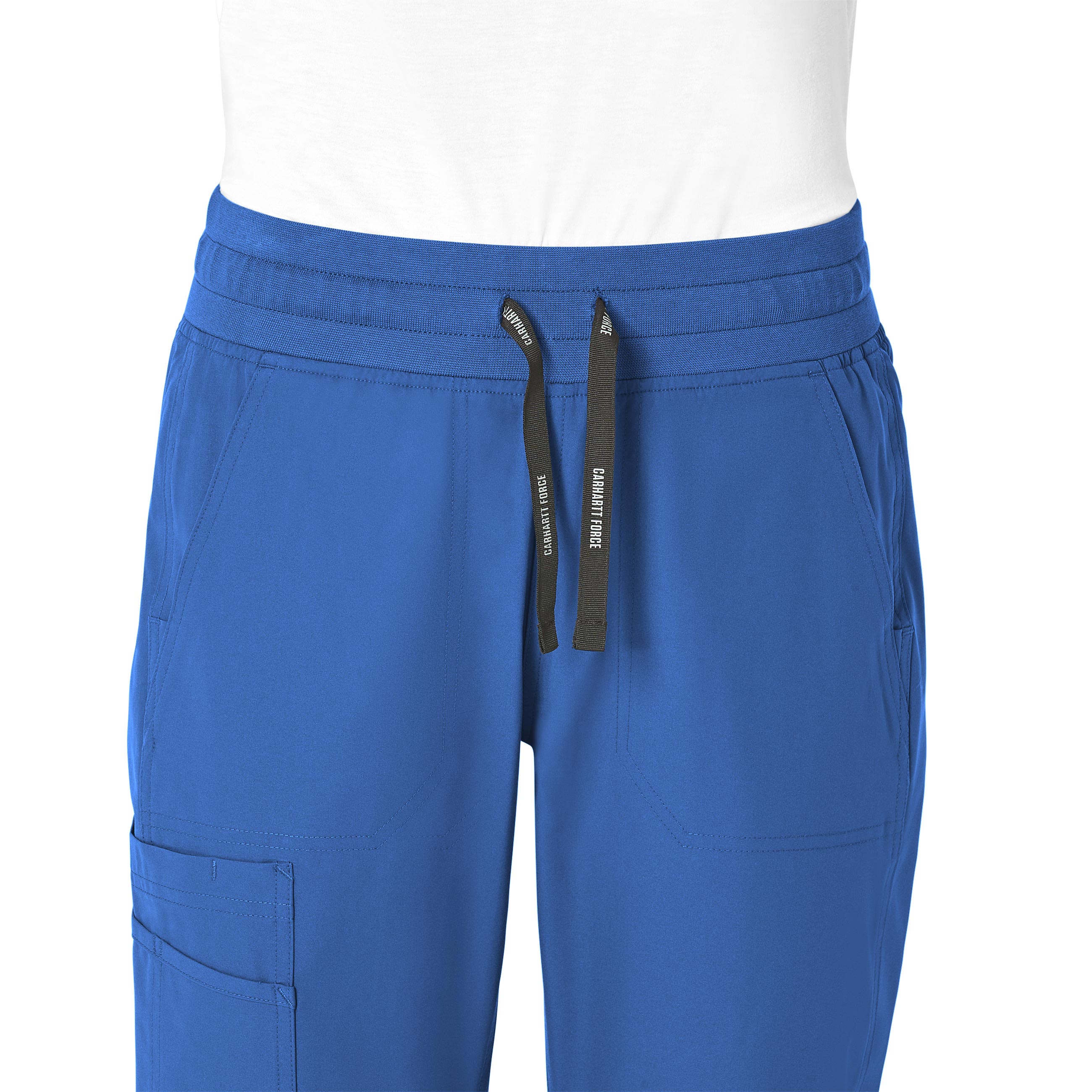 Carhartt Force Essentials Women's Jogger Scrub Pant - Royal - Image 5