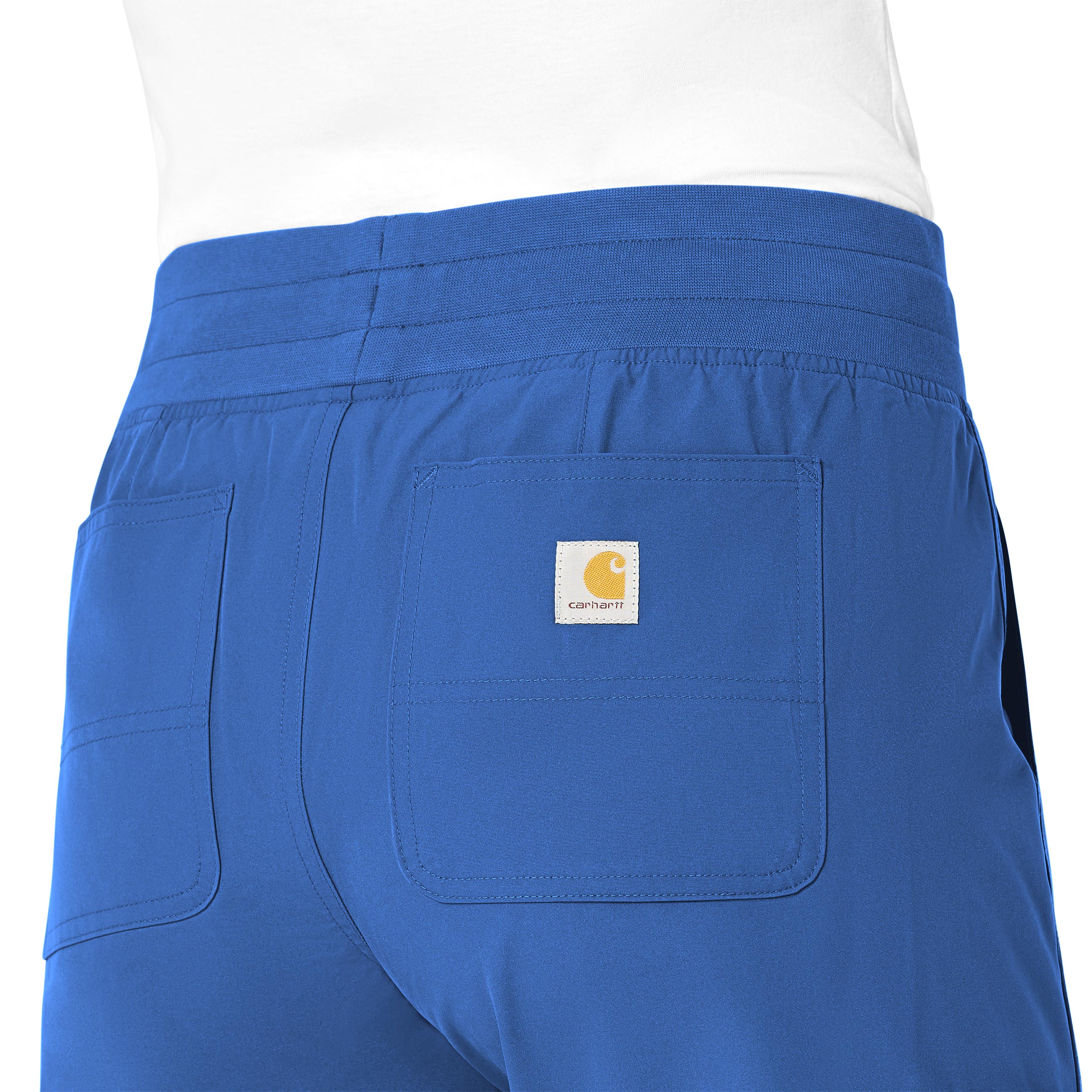 Carhartt Force Essentials Women's Jogger Scrub Pant - Royal - Image 6