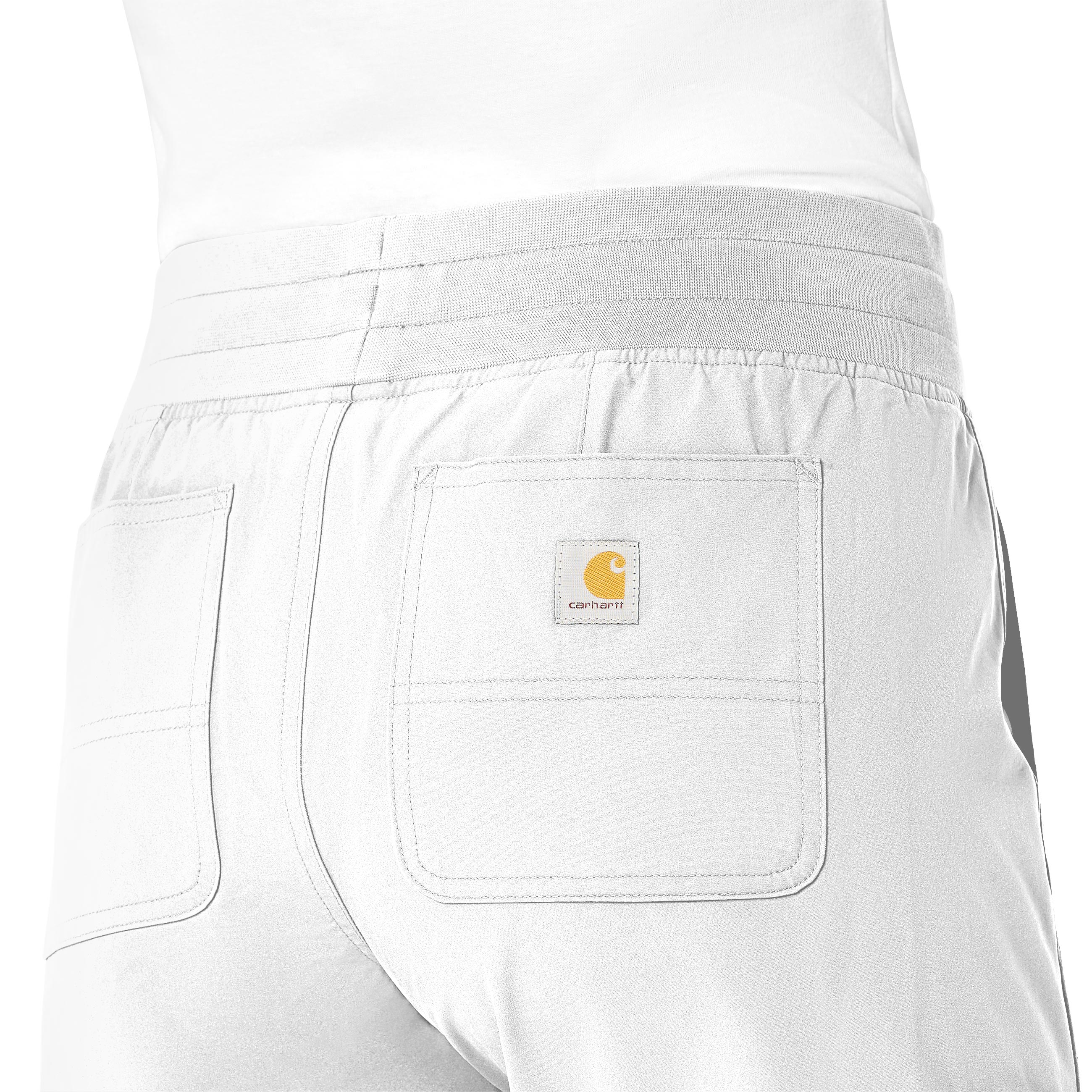 Carhartt Force Essentials Women's Jogger Scrub Pant - White - Image 6