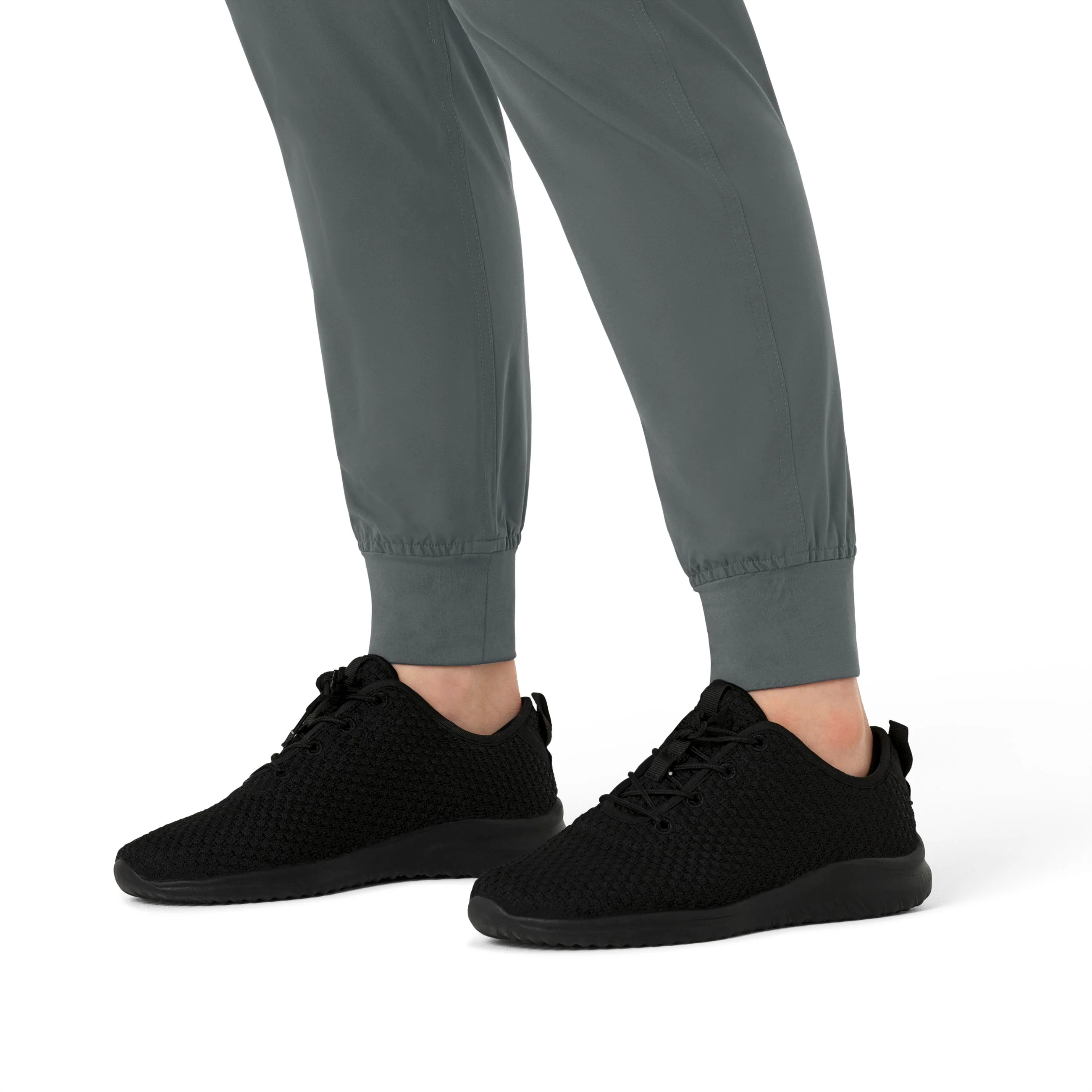Carhartt Force Essentials Women's Maternity Jogger Scrub Pant - Pewter - Image 9