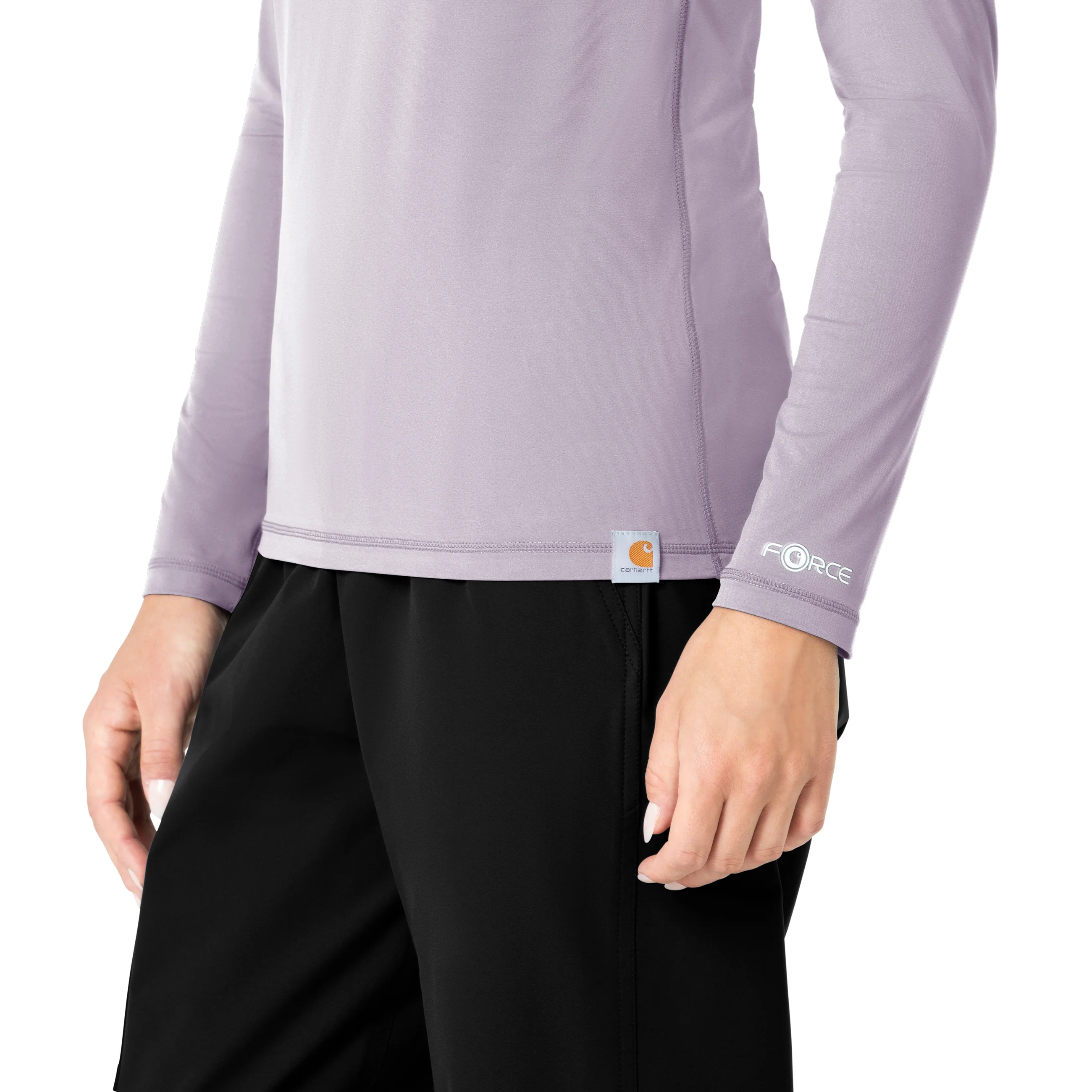 Carhartt Women's Performance Long Sleeve Tee - Mica - Image 4