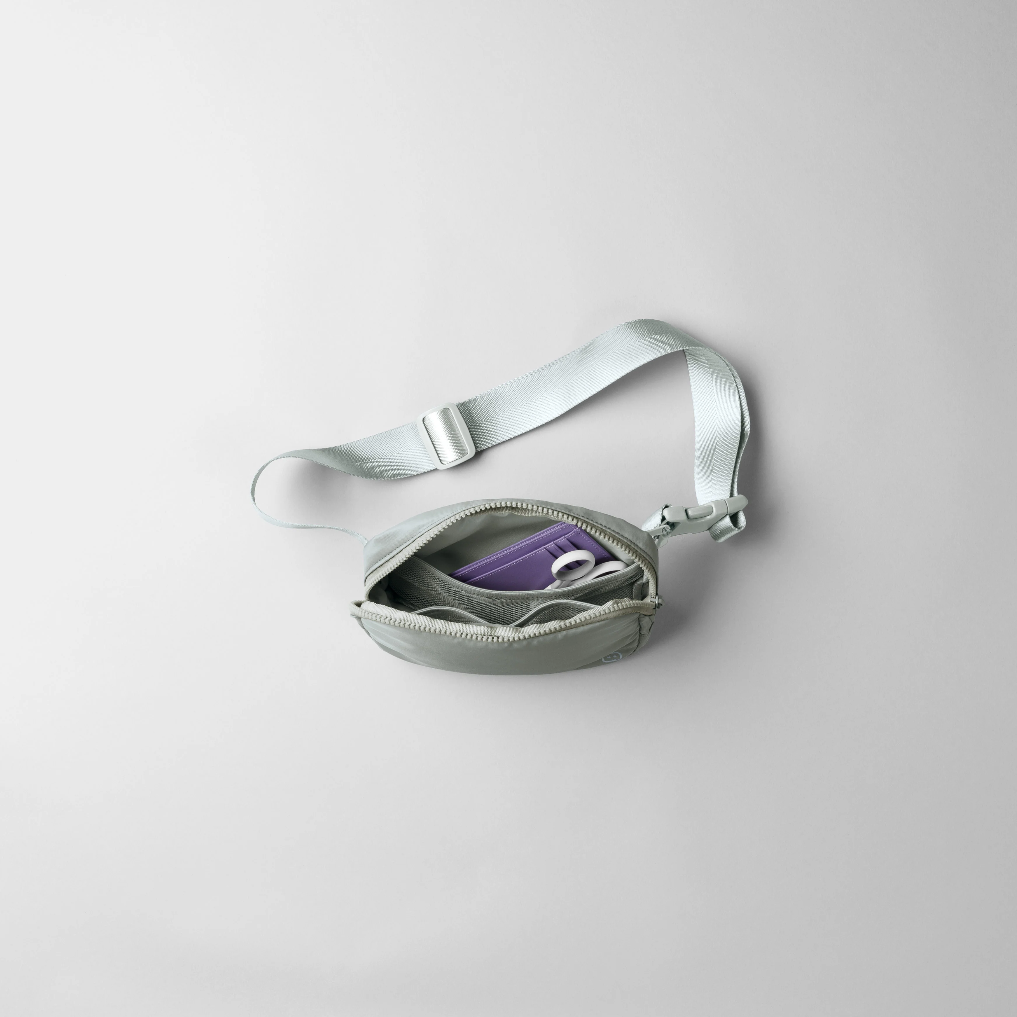 Chatelaine Belt Bag - Silver Grey - Image 9