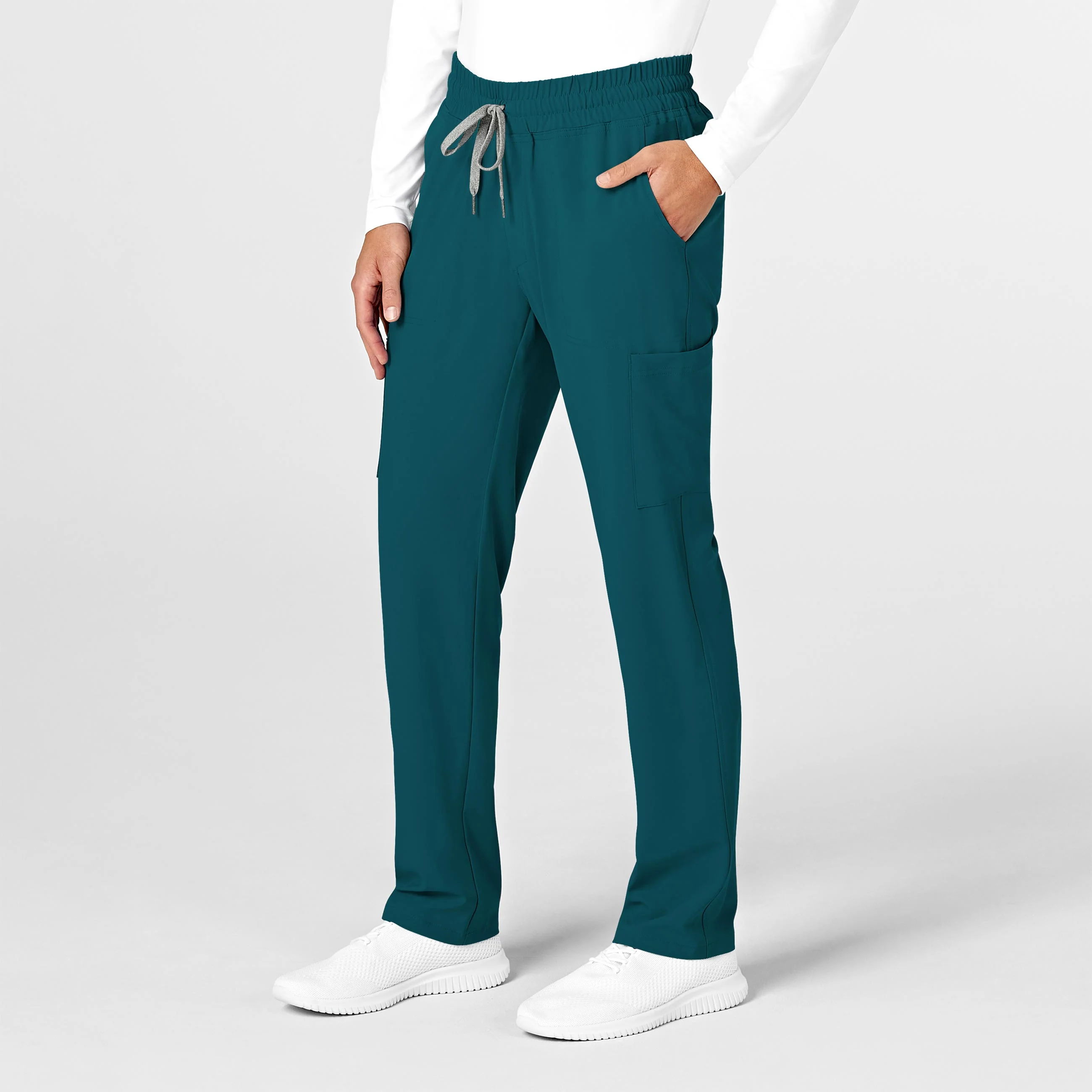 RENEW Mens Straight Slim Scrub Pant - Caribbean - Image 4