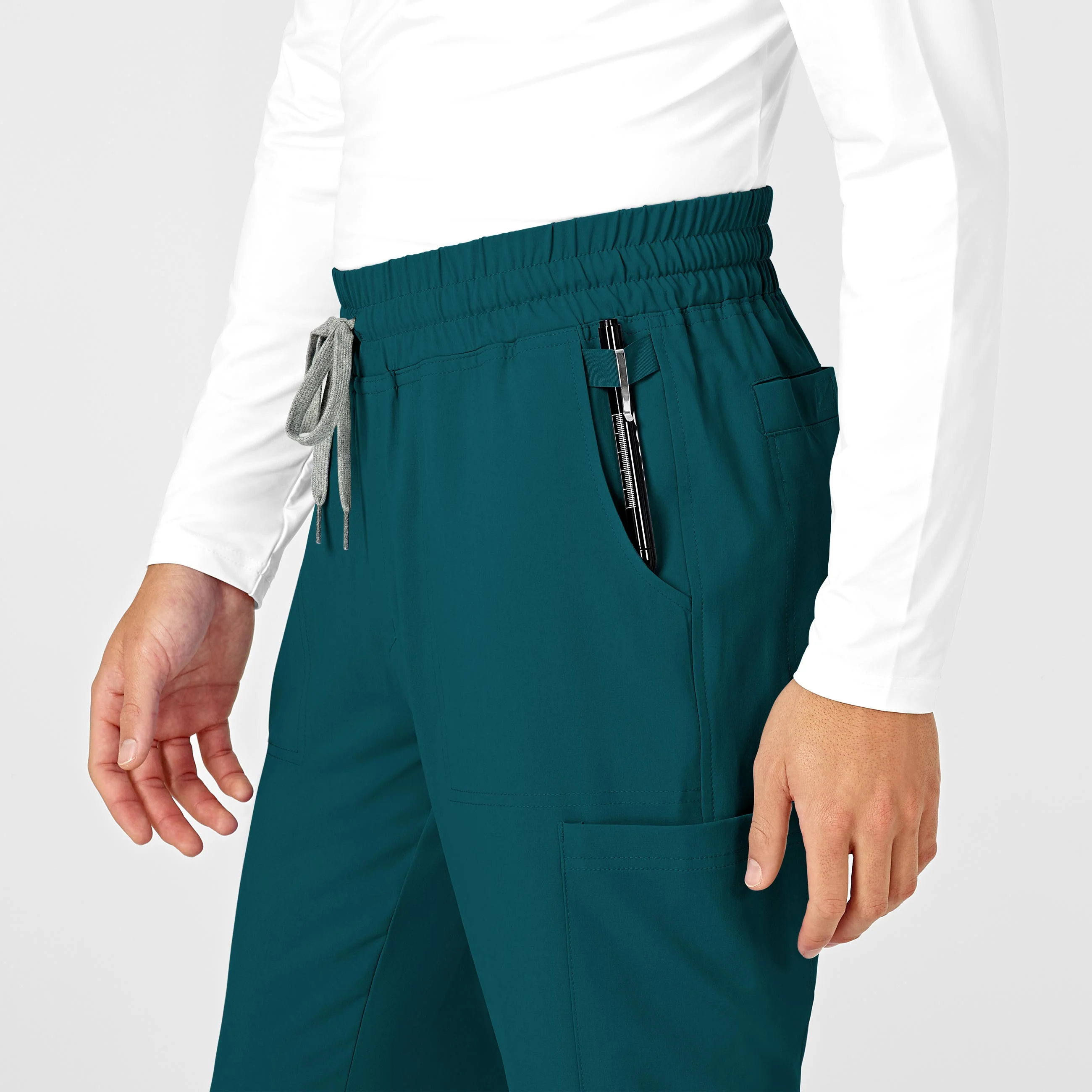 RENEW Mens Straight Slim Scrub Pant - Caribbean - Image 6