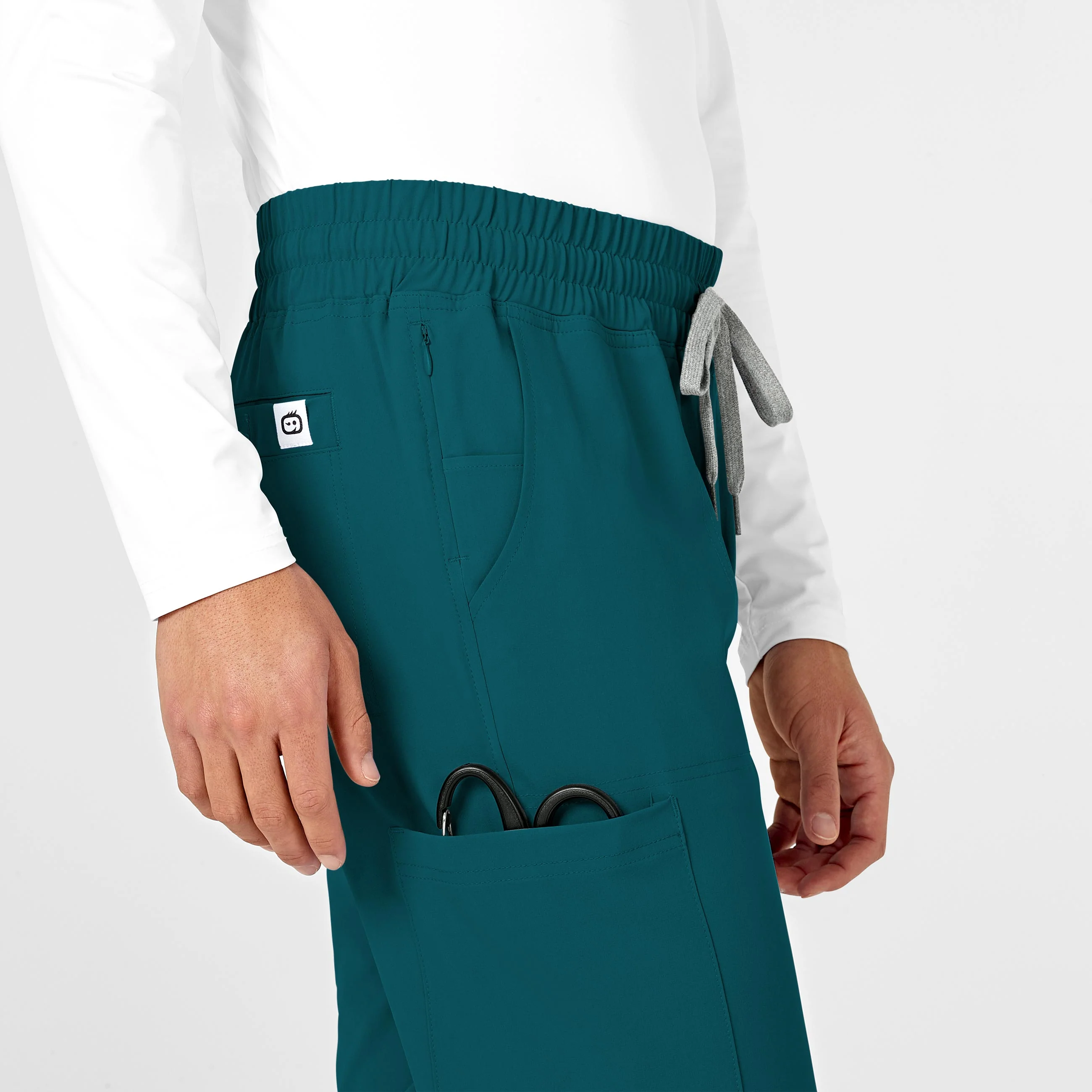 RENEW Mens Straight Slim Scrub Pant - Caribbean - Image 8