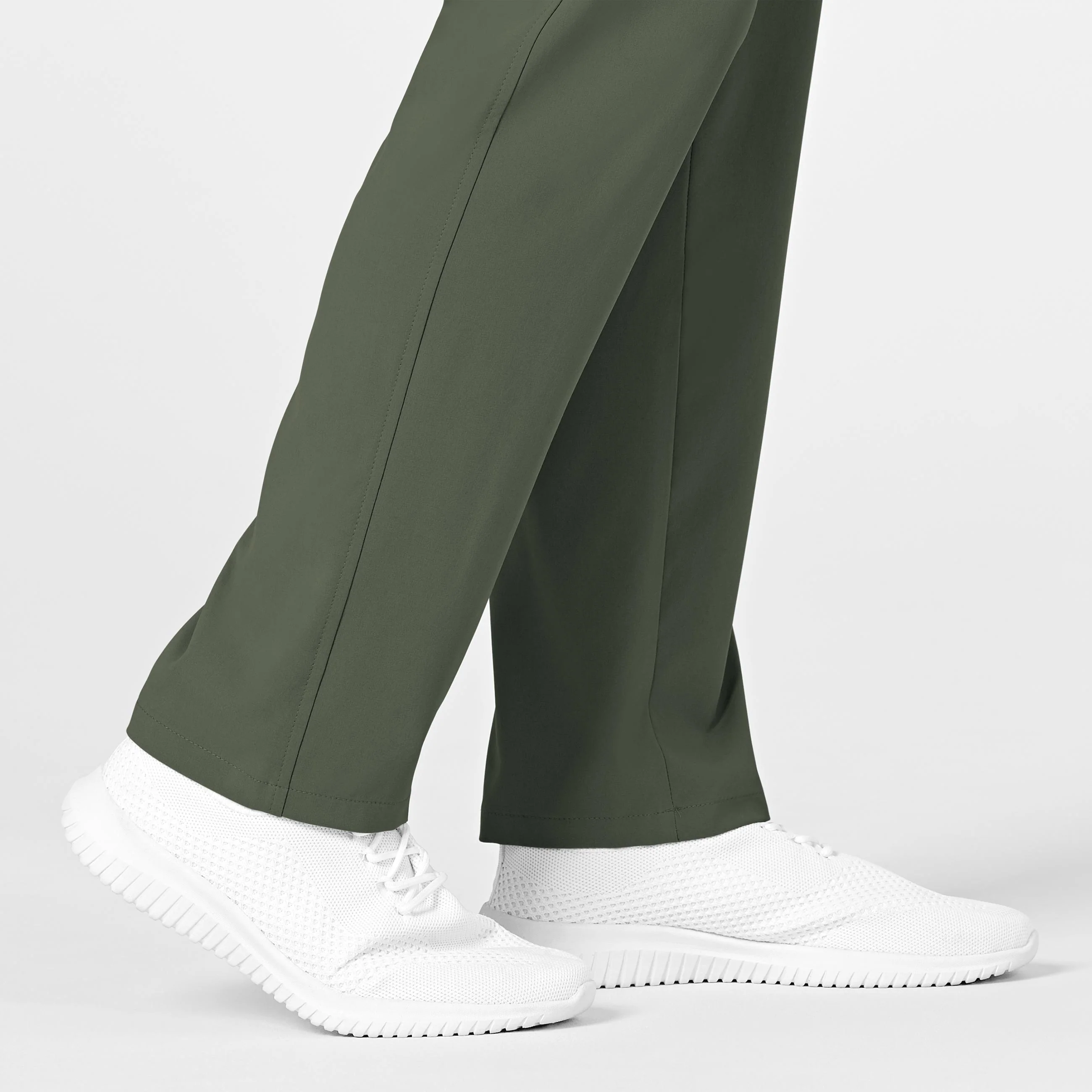 RENEW Mens Straight Slim Scrub Pant - Olive - Image 9