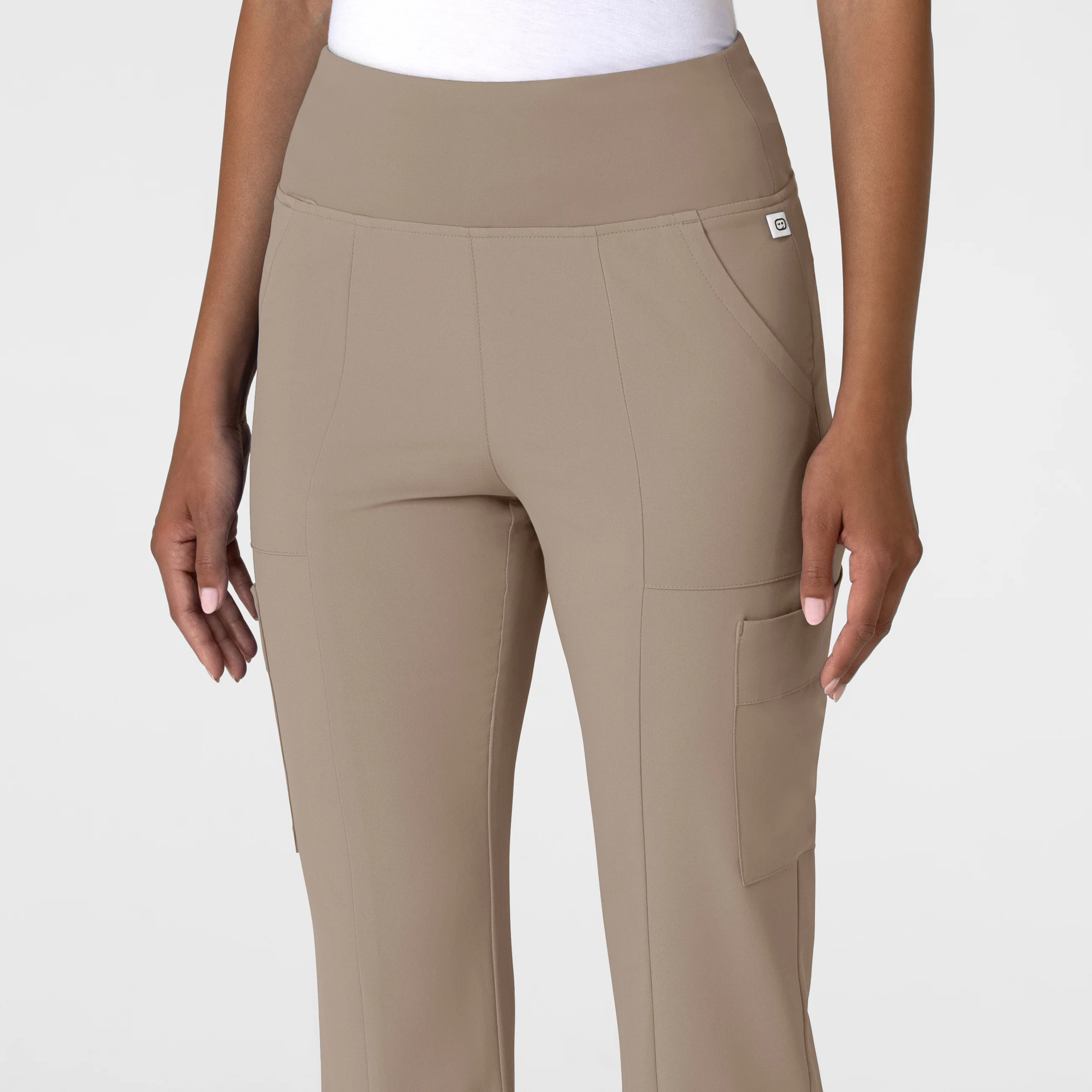 RENEW Women's Cargo Flare Scrub Pant - Haze - Image 5