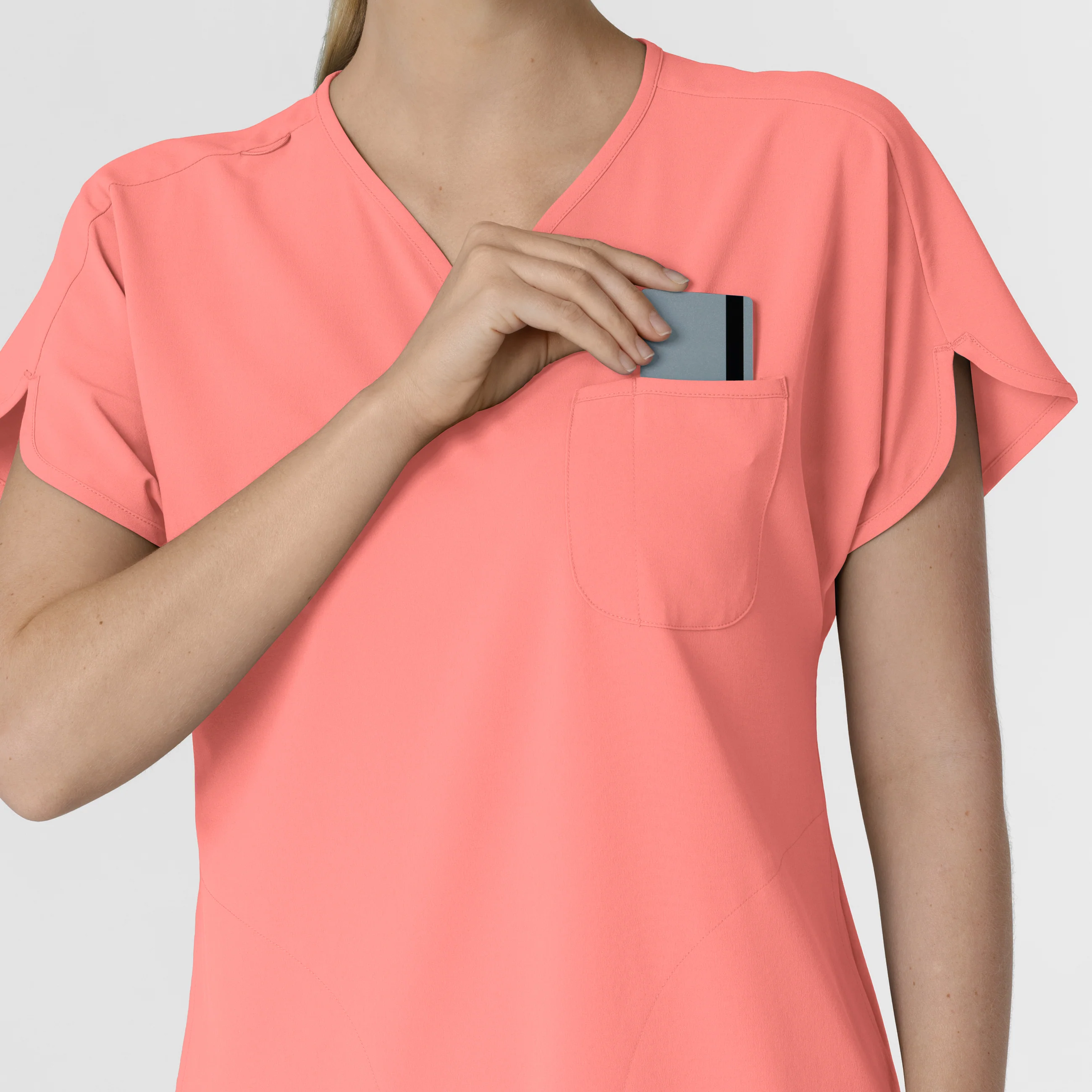 RENEW Women's Dolman Scrub Top - Paradise Pink - Image 8