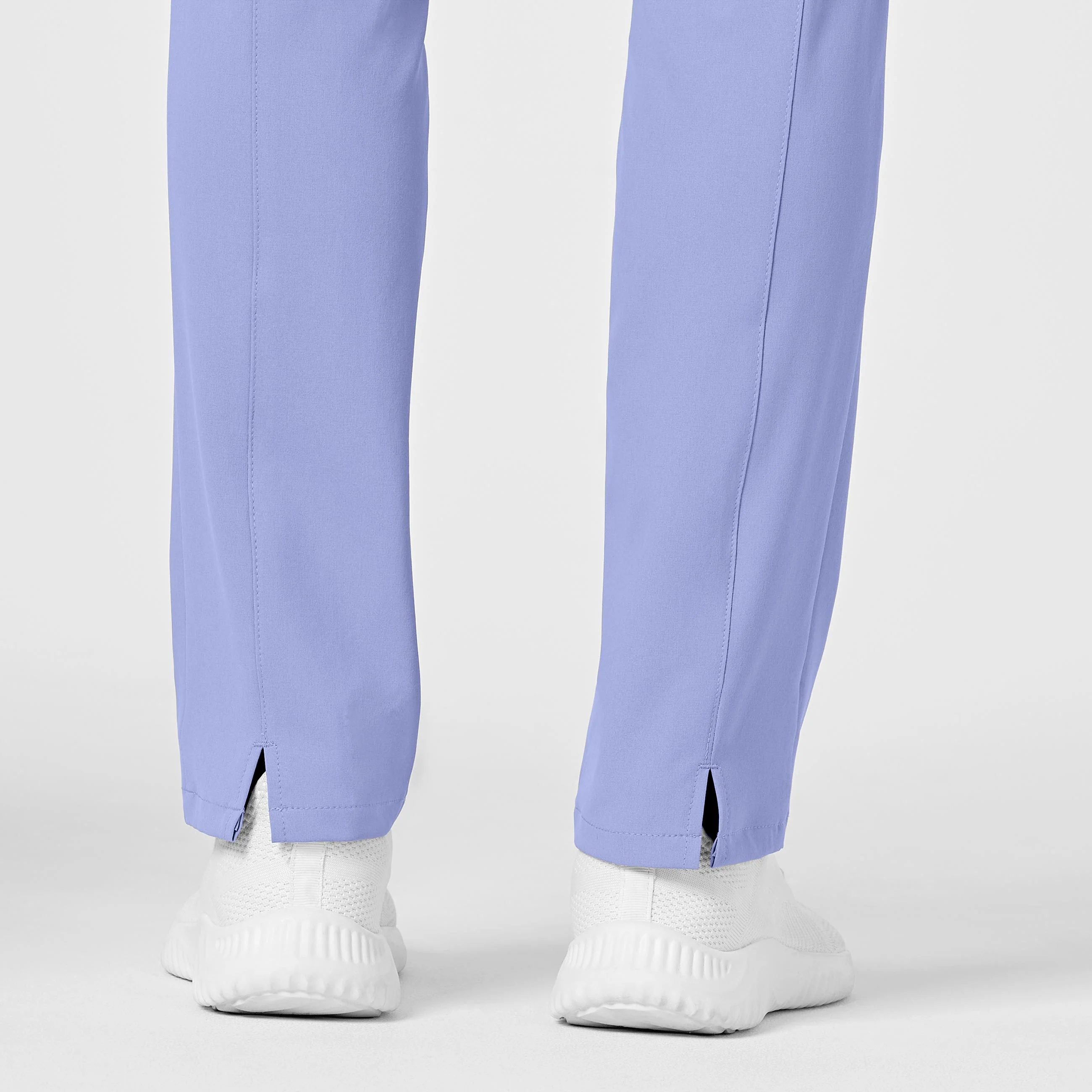 RENEW Women's High Waist Slim Leg Scrub Pant - Ceil Blue - Image 7