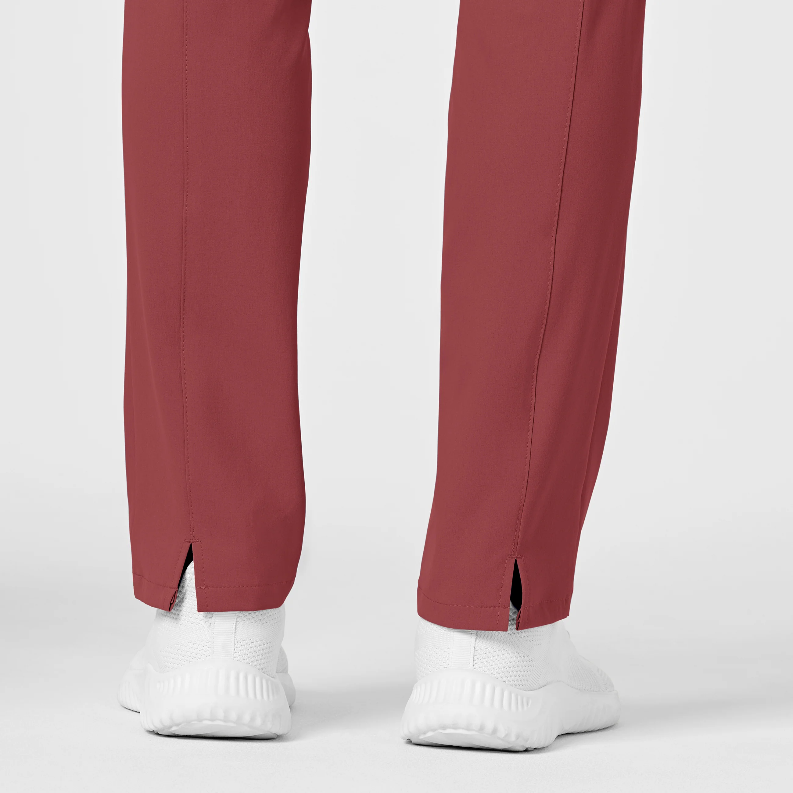 RENEW Women's High Waist Slim Leg Scrub Pant - Ruby - Image 8
