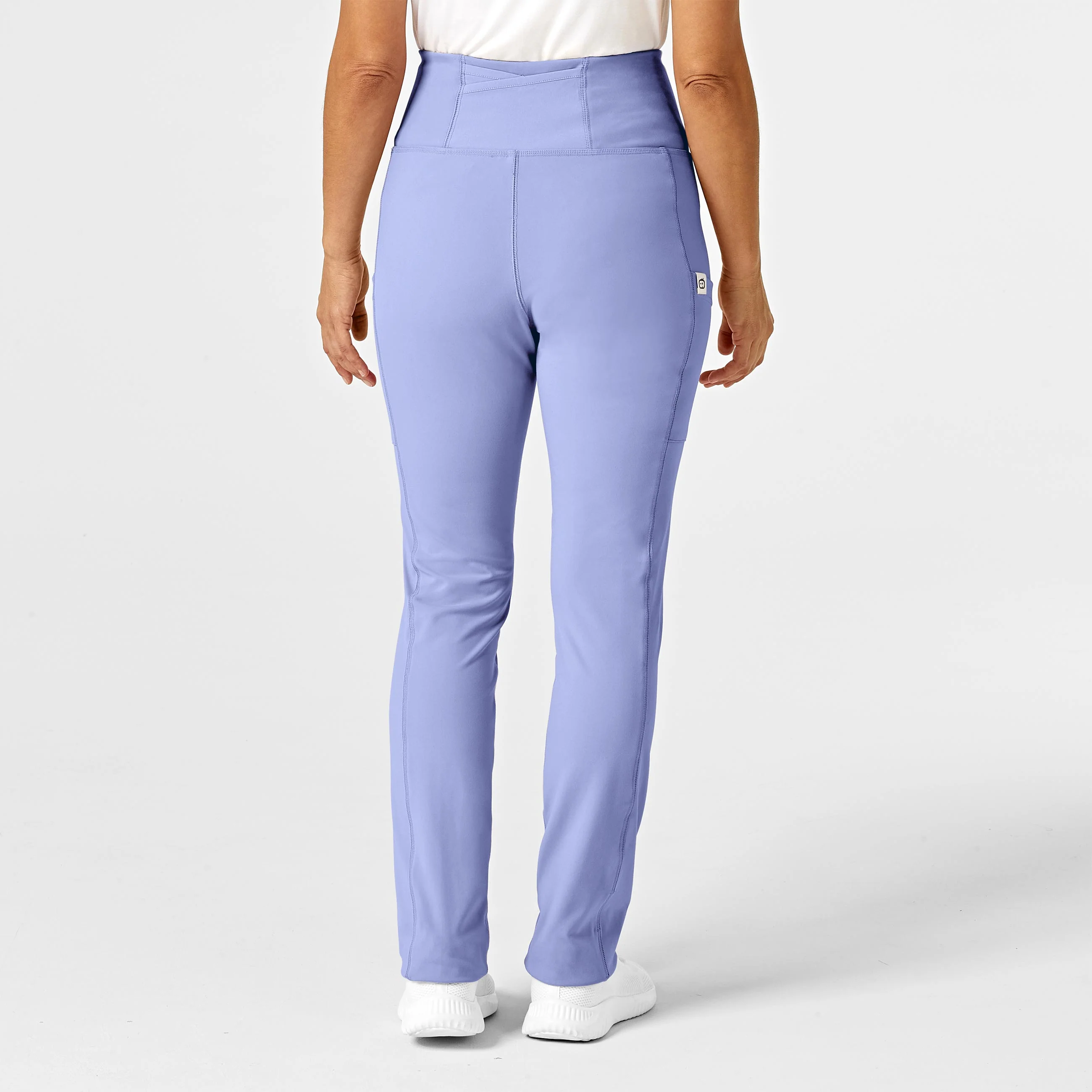 RENEW Women's Straight Leg Yoga Pant - Ceil Blue - Image 2