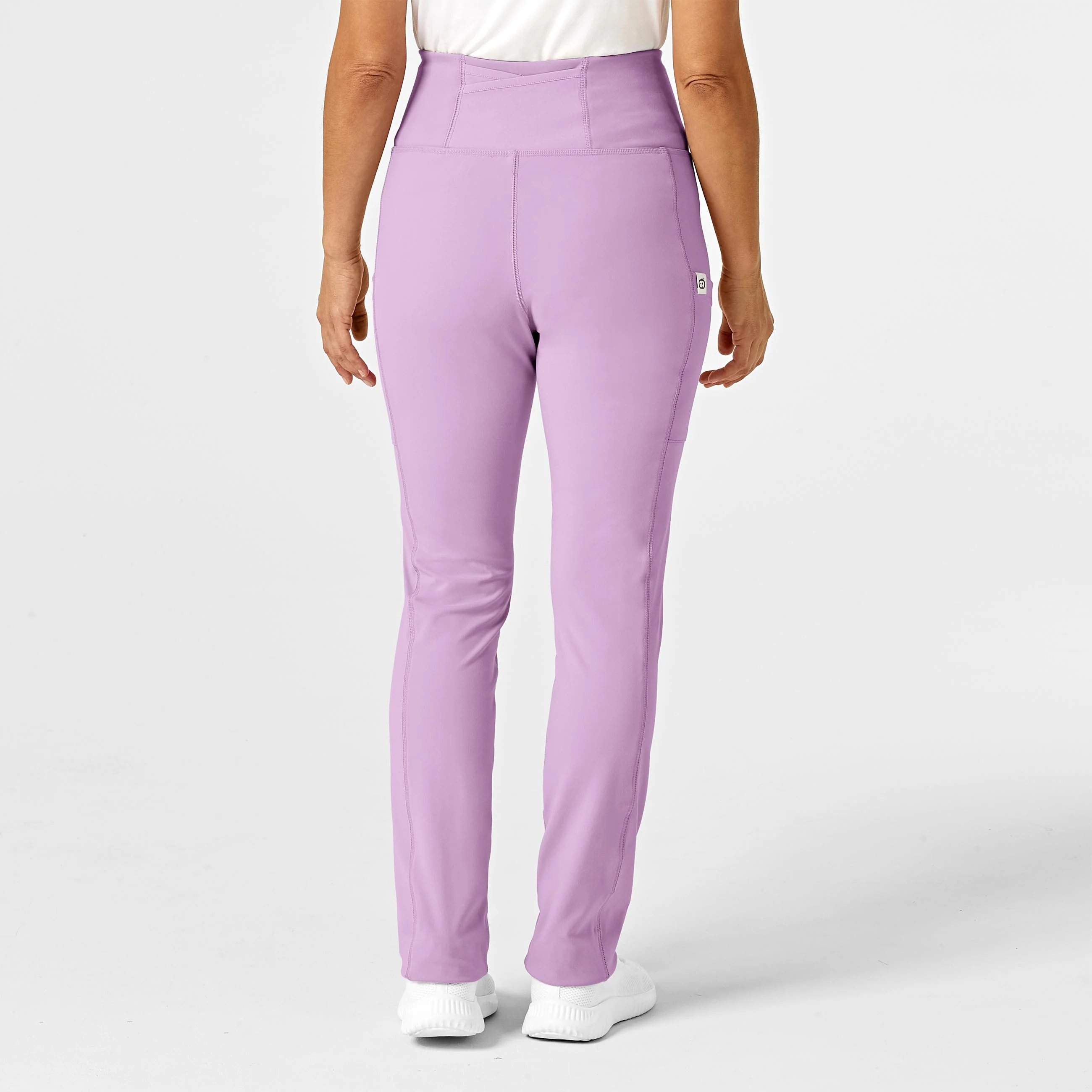 RENEW Women's Straight Leg Yoga Pant - Violet Tulle - Image 2