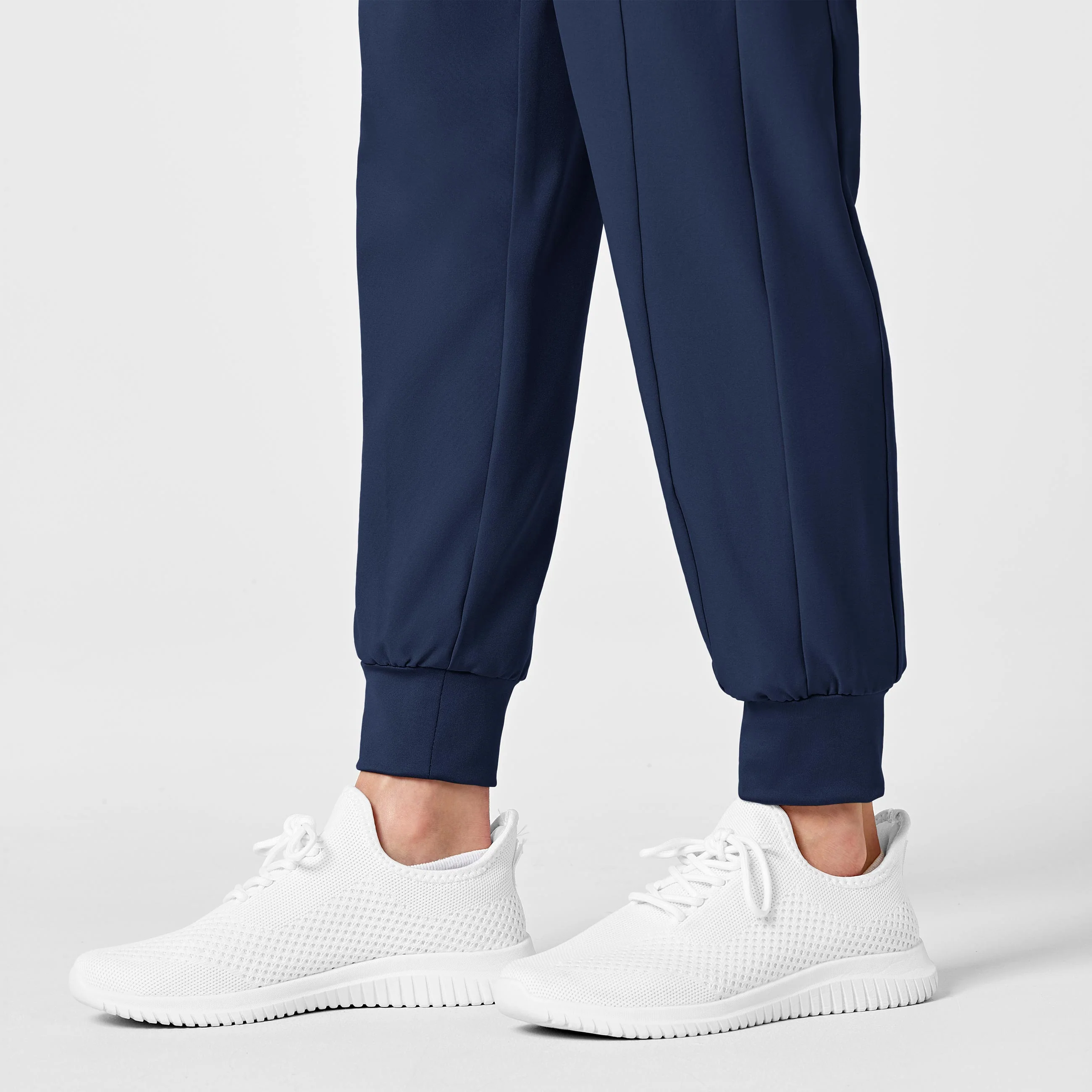 W123 Maternity Jogger Scrub Pant - Navy - Image 7
