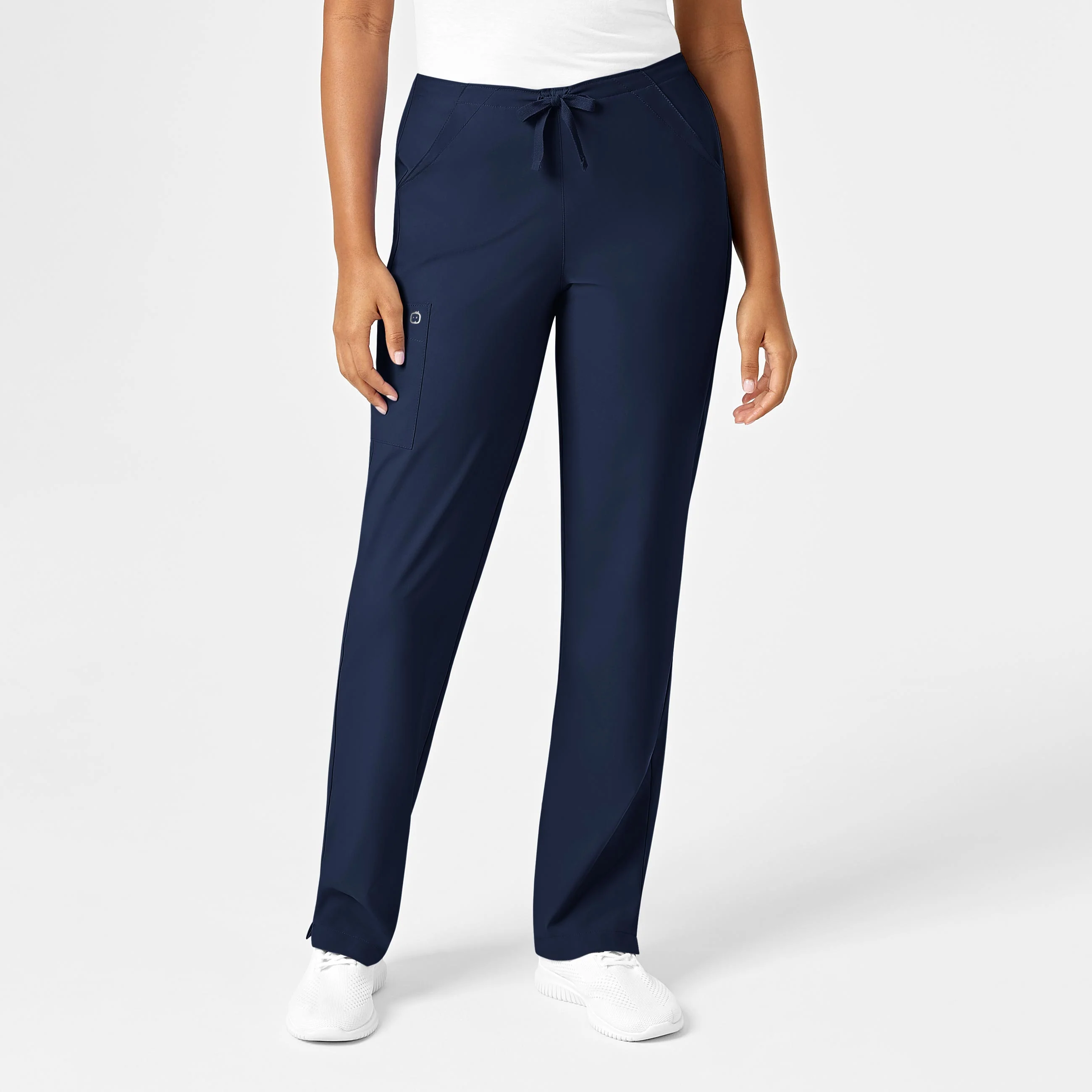 W123 Womens Drawstring Scrub Pant