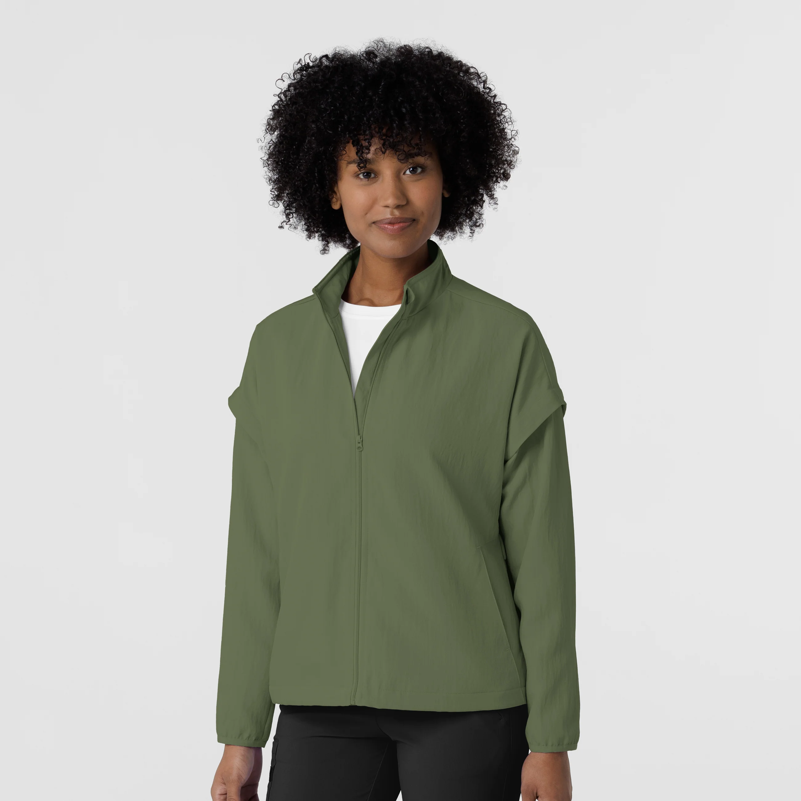 Women's BreezeBreaker Scrub Jacket - Olive