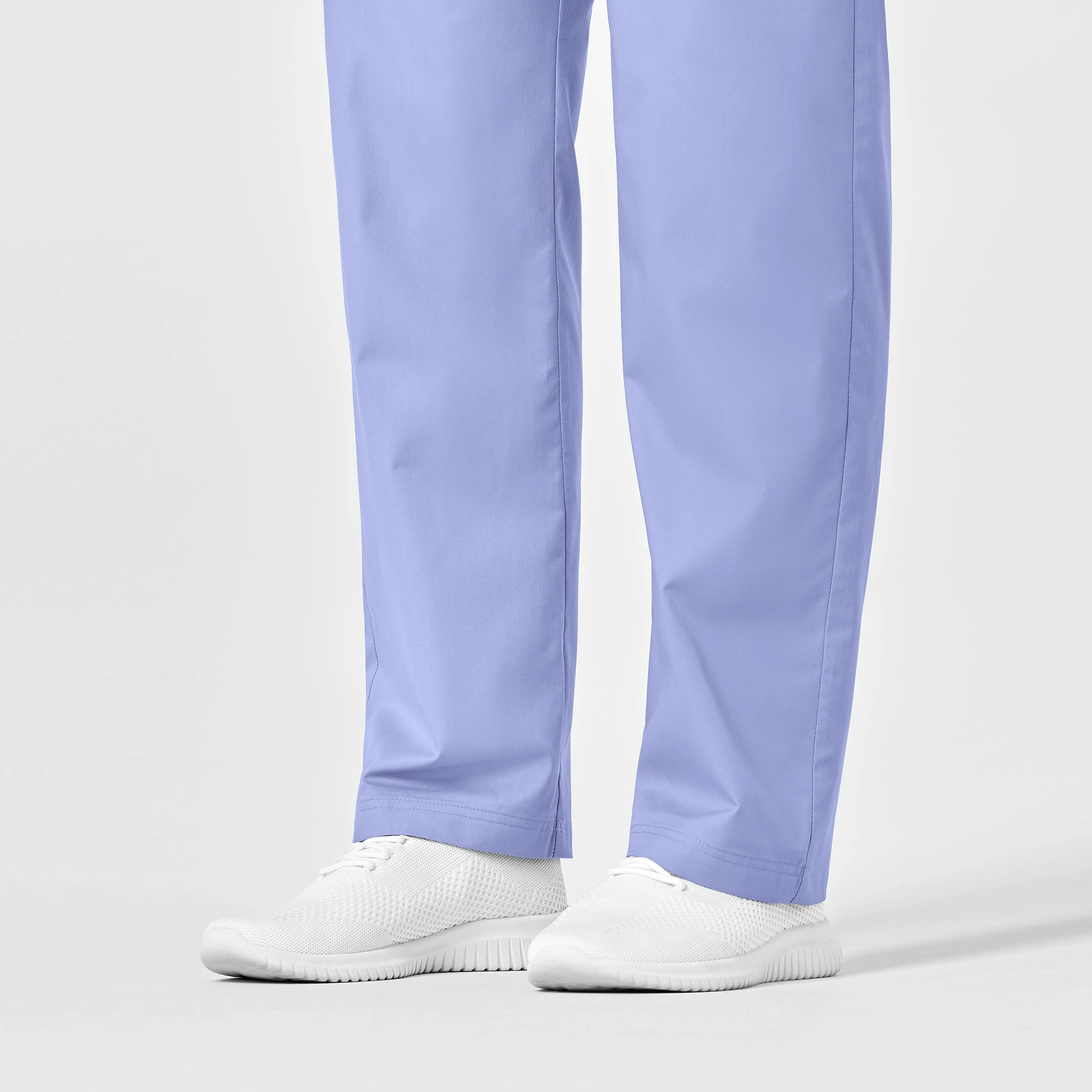 WonderWORK Unisex Drawstring Cargo Scrub Pant - Ceil Blue - Image 9