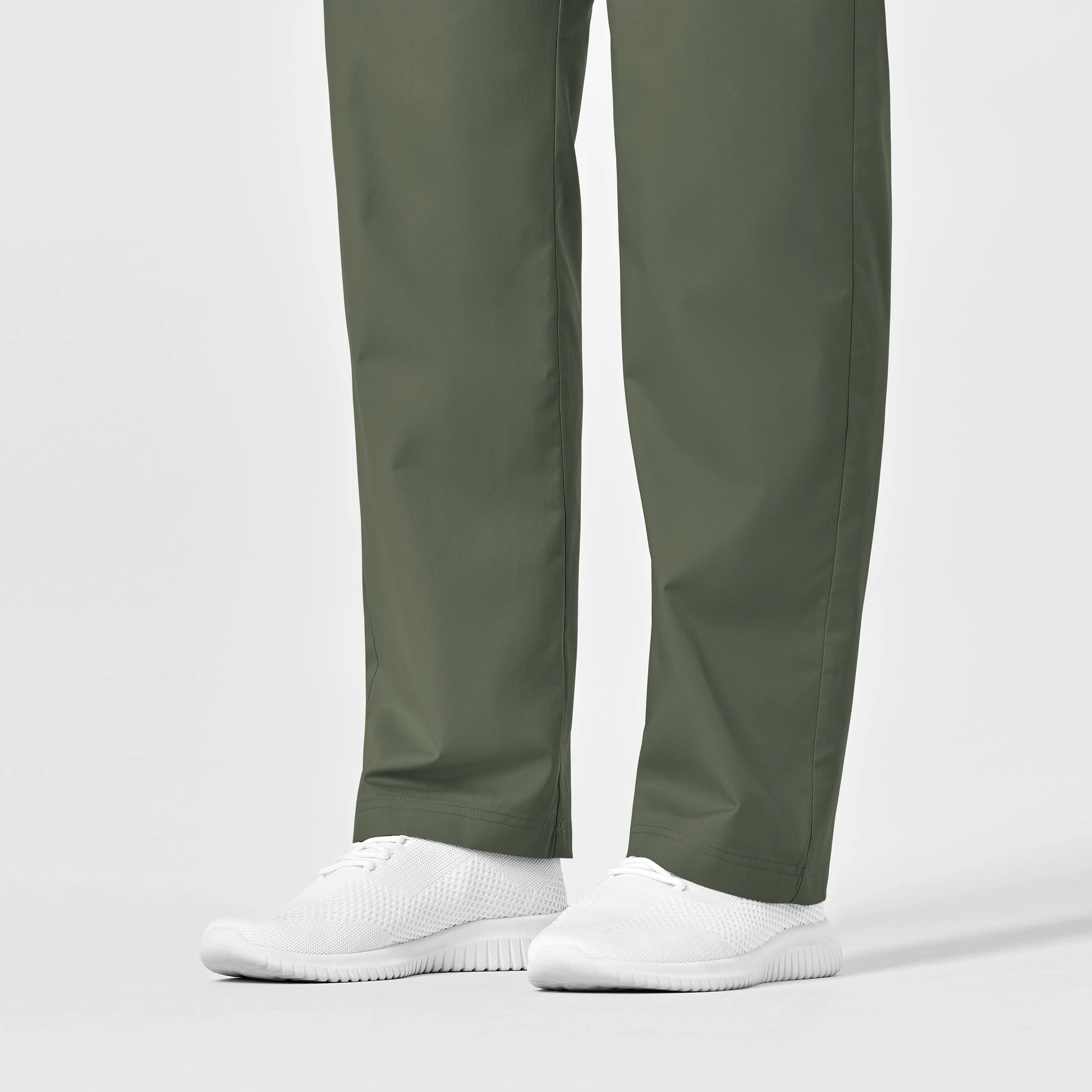 WonderWORK Unisex Drawstring Cargo Scrub Pant - Olive - Image 9